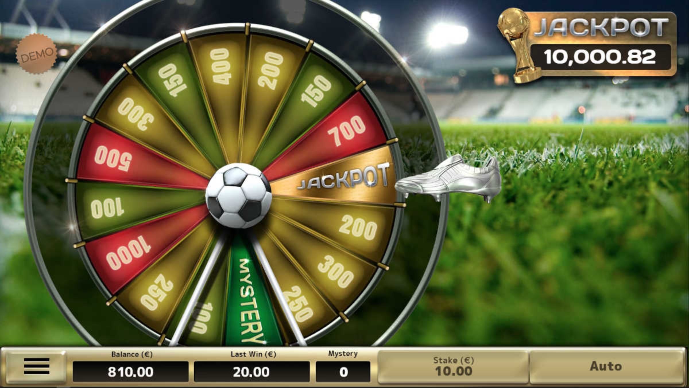 Reels in Soccer Wheel Slot Game by Air Dice