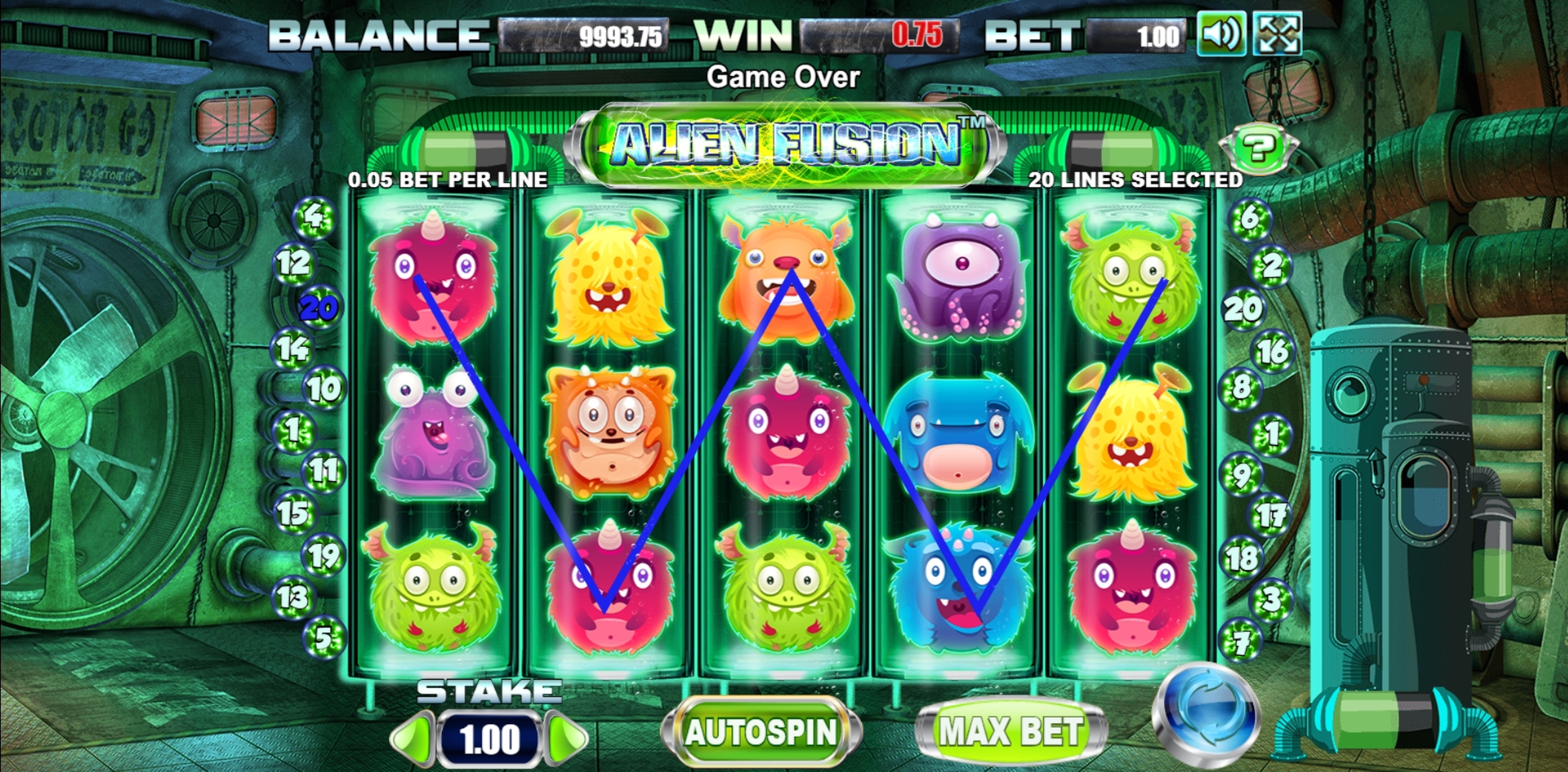 Online Alien Slot Machine