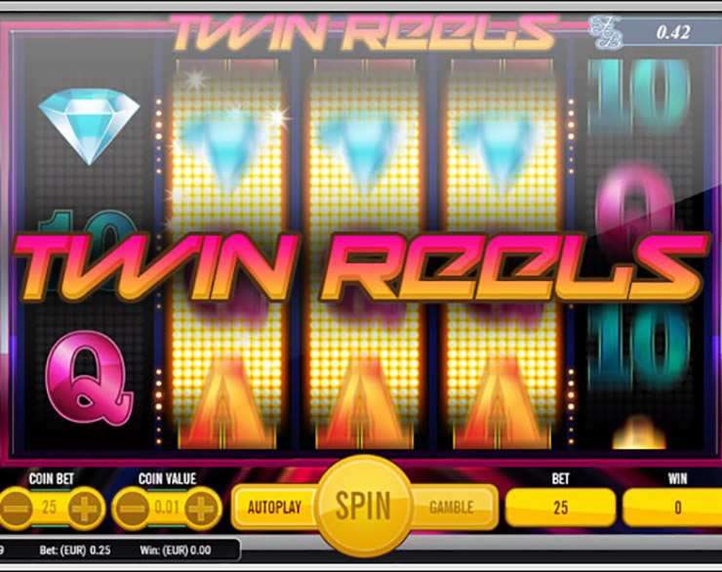 Win Money in Twin Reels Free Slot Game by AlteaGaming