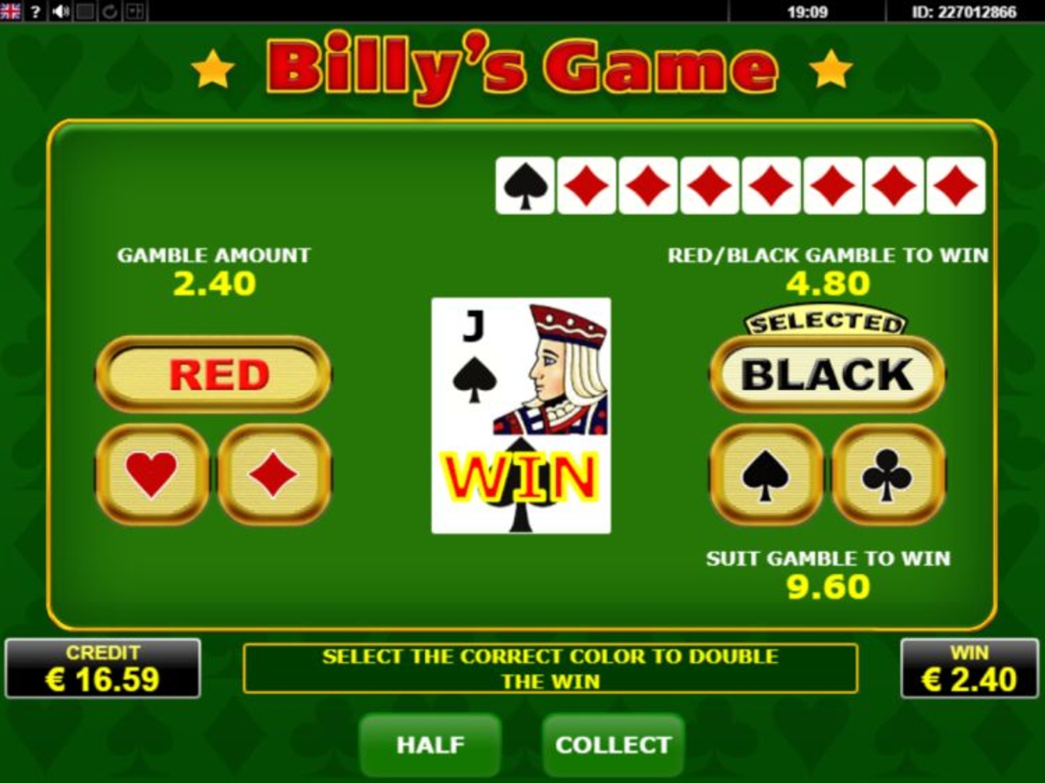 The Billys Game Online Slot Demo Game by Amatic Industries