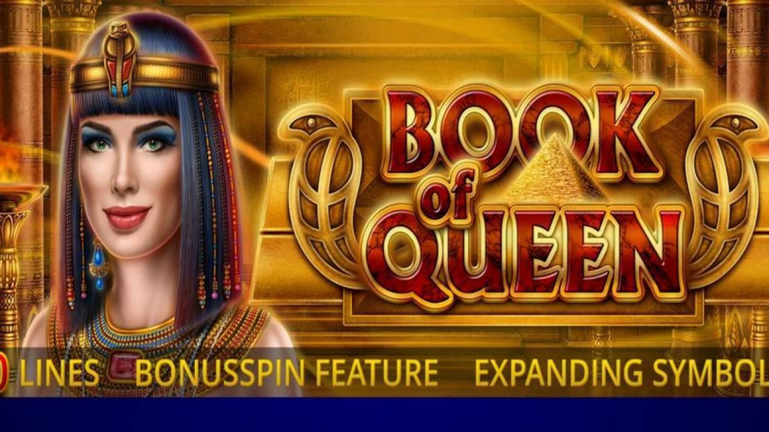The Book of Queen Online Slot Demo Game by Amatic Industries