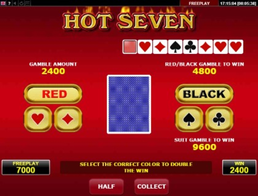 The Hot Seven Online Slot Demo Game by Amatic Industries