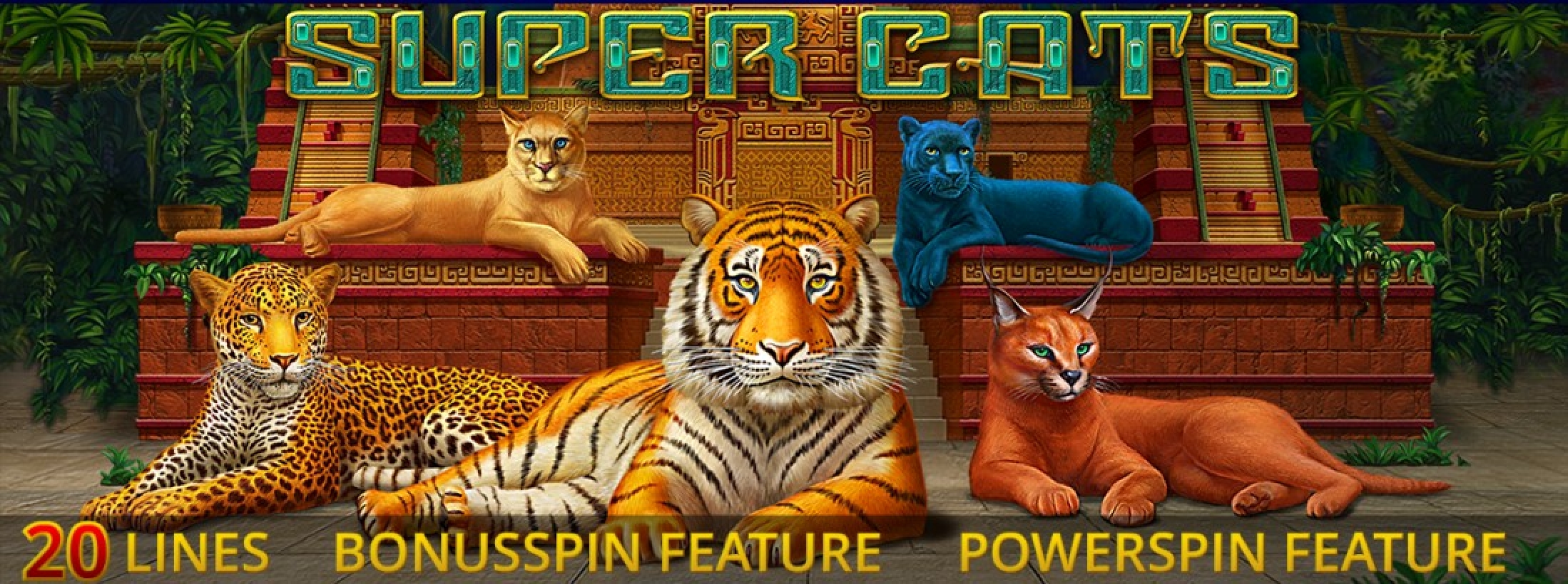 The Super Cats Online Slot Demo Game by Amatic Industries