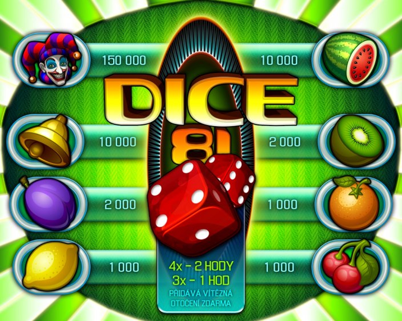 The Dice 81 Online Slot Demo Game by Apollo Games