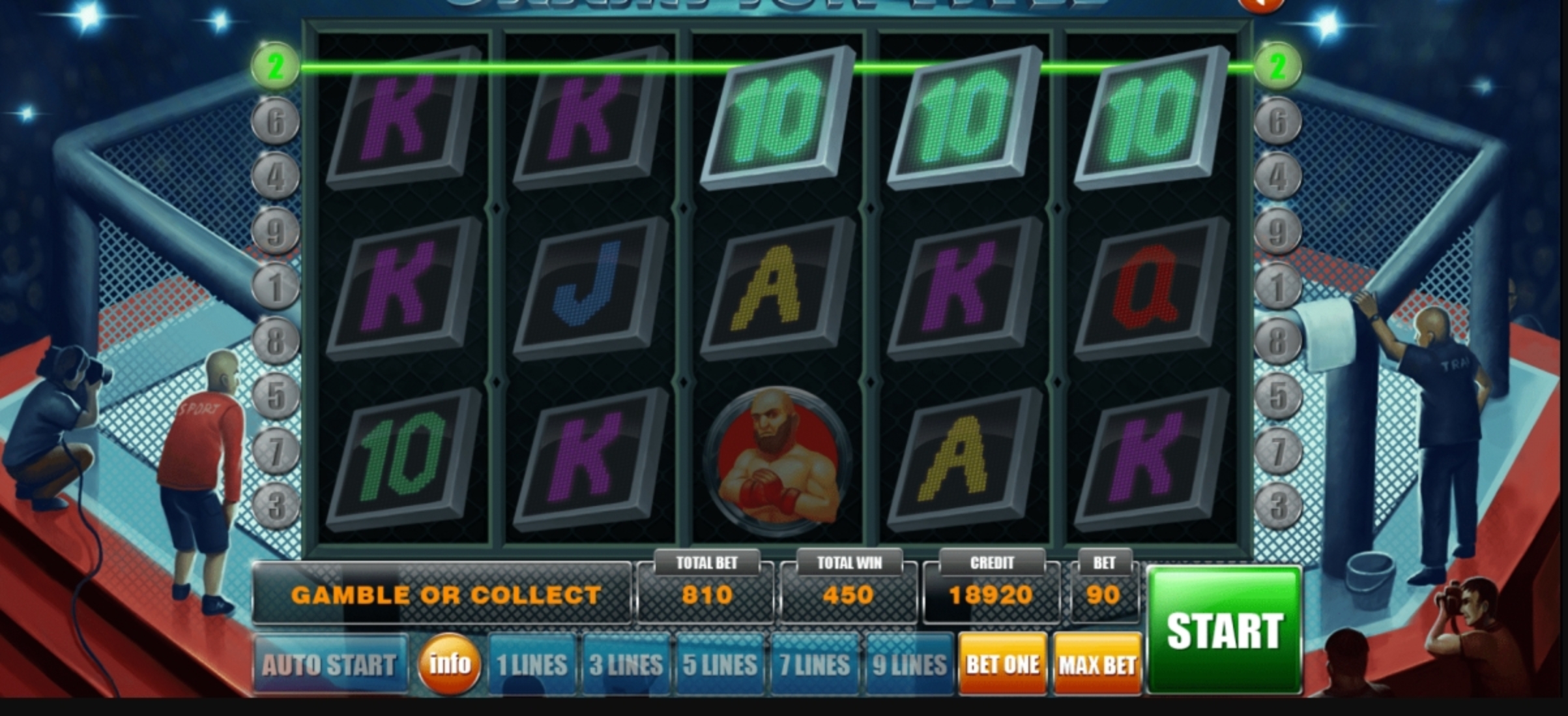 The Champion Title Online Slot Demo Game by Aspect Gaming