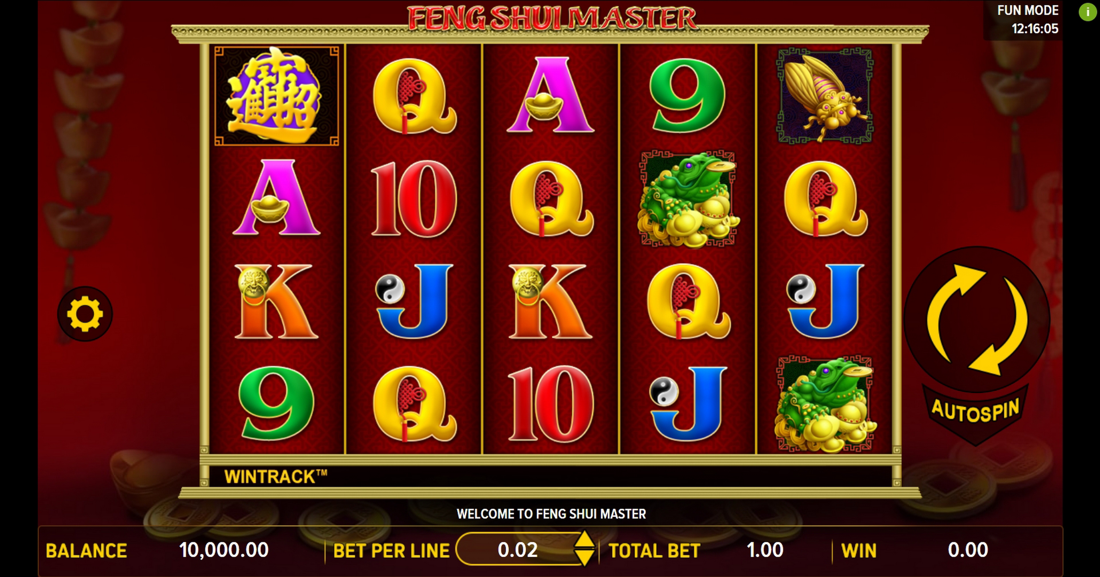 Reels in Feng Shui Master (Aspect Gaming) Slot Game by Aspect Gaming