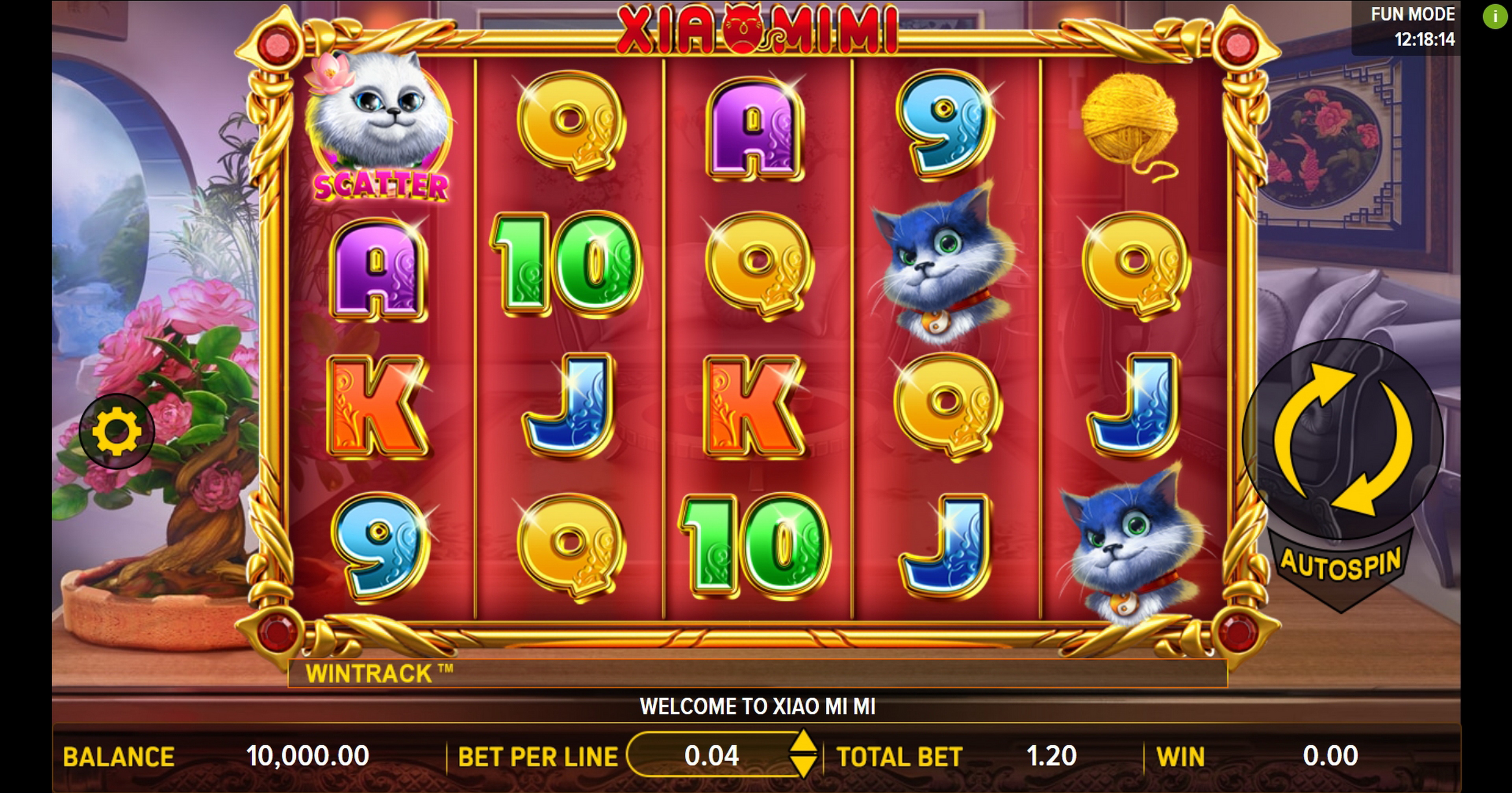 Reels in Xiao Mi Mi Slot Game by Aspect Gaming