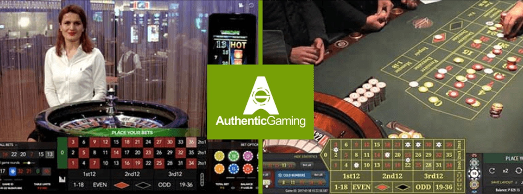 The Live Roulette DUO Saint Vincent Online Slot Demo Game by Authentic Gaming