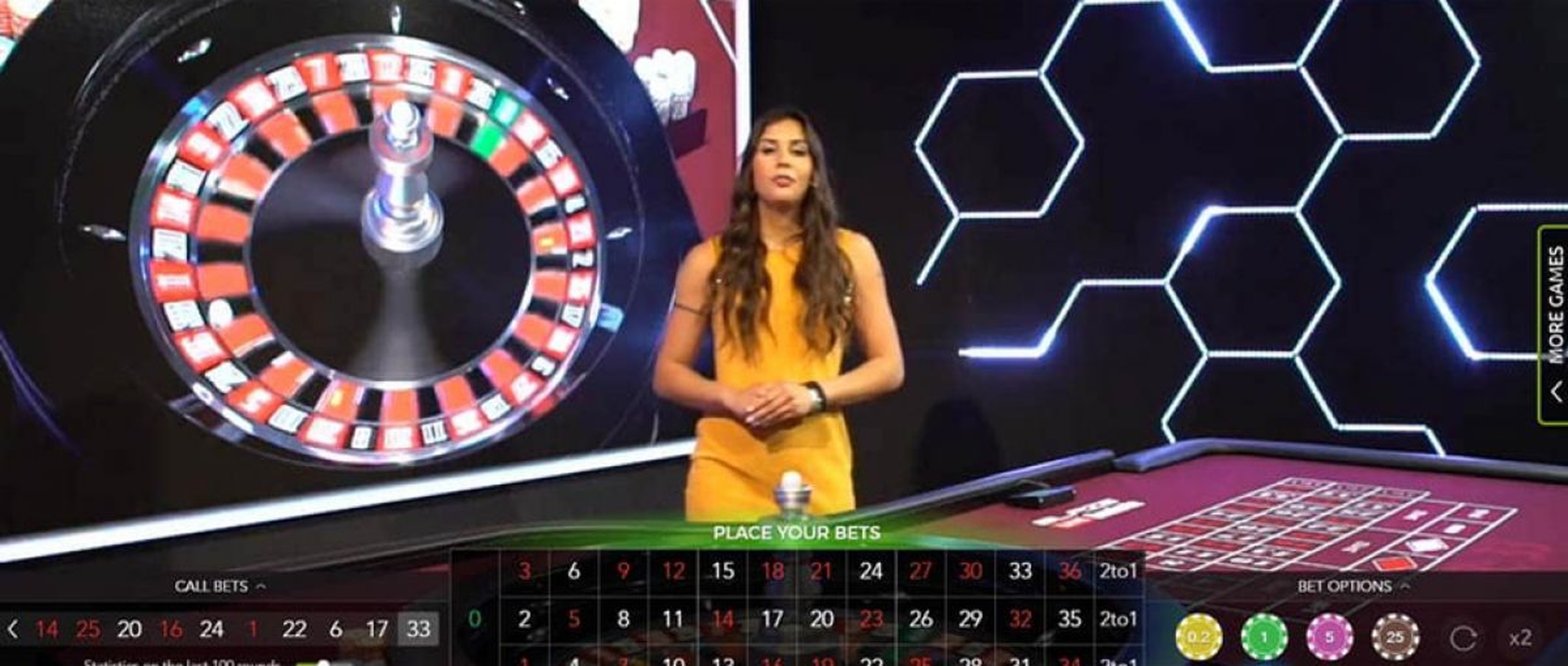 The Roulette Original Live Casino Online Slot Demo Game by Authentic Gaming