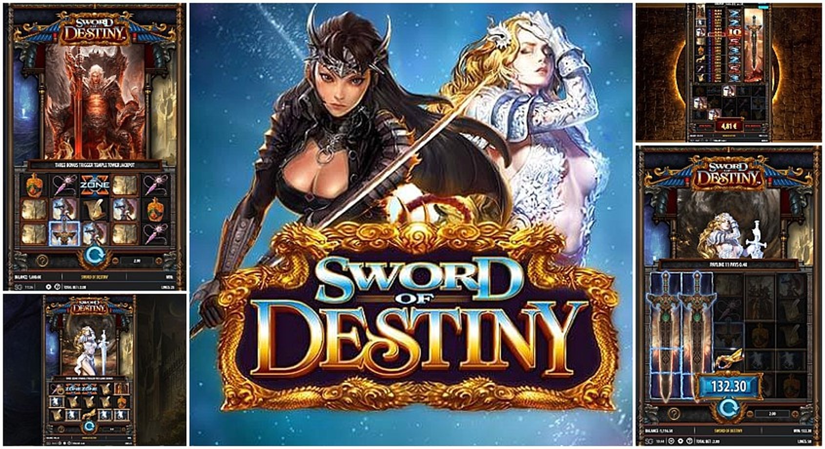 The Sword of Destiny Online Slot Demo Game by Bally Technologies