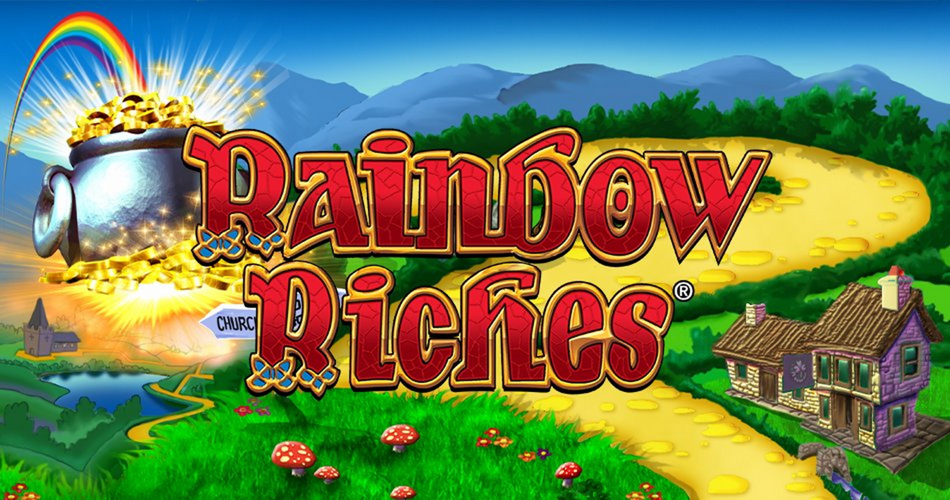 The Rainbow Riches Mega Drop Quest Online Slot Demo Game by Barcrest Games