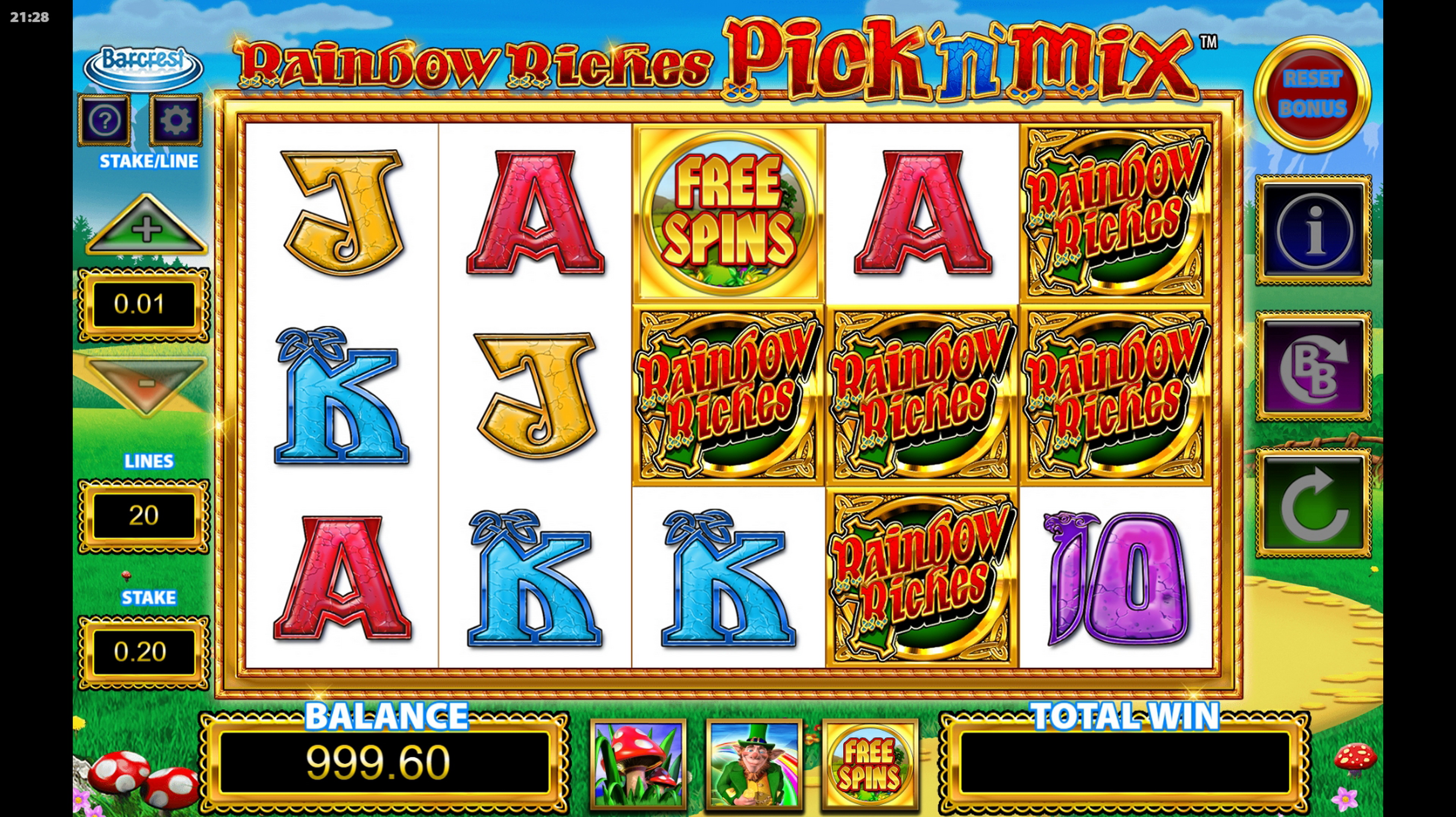 Rainbow Riches Pick N Mix Rtp