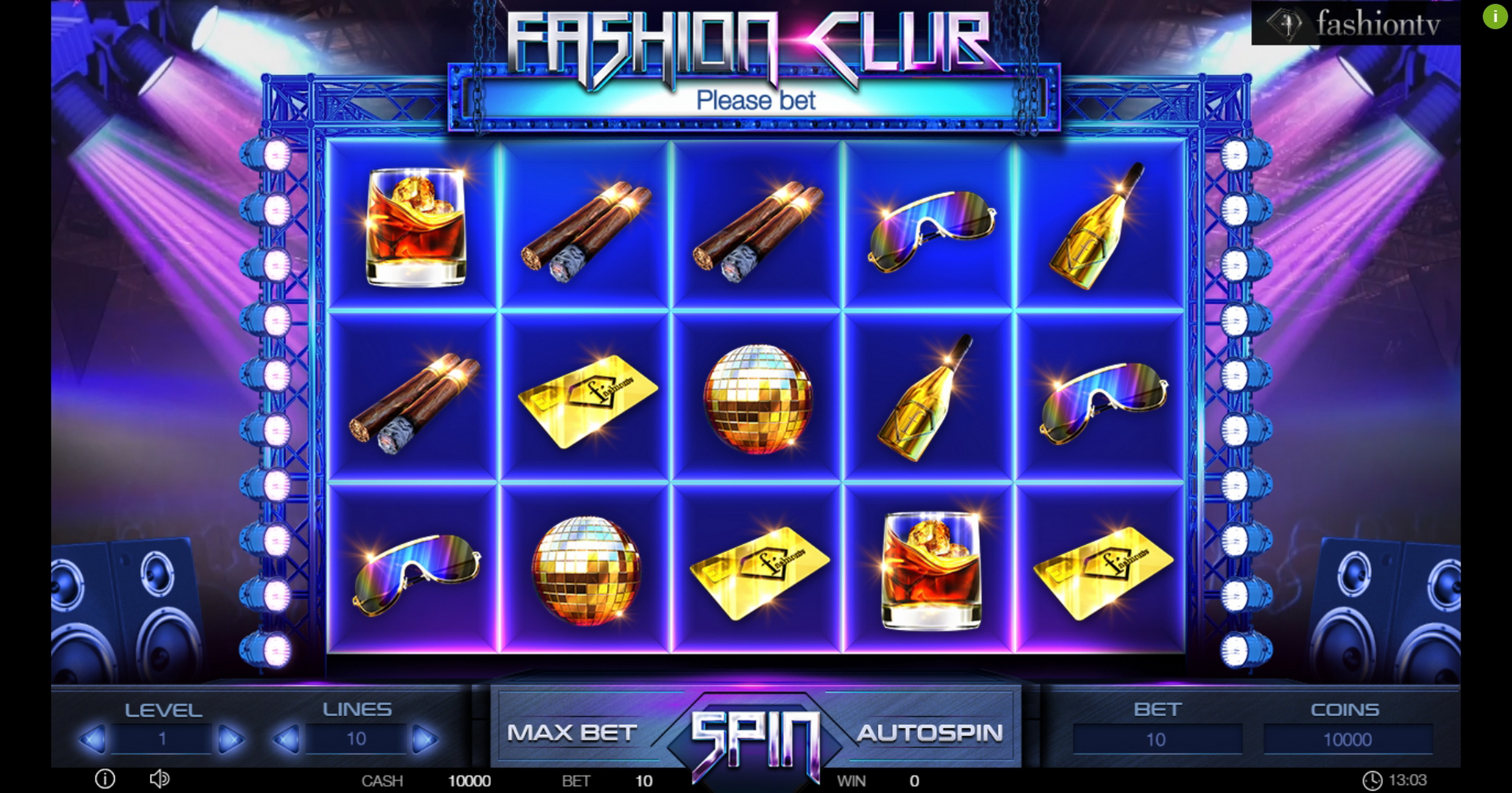 Reels in Fashion Club Slot Game by Betconstruct