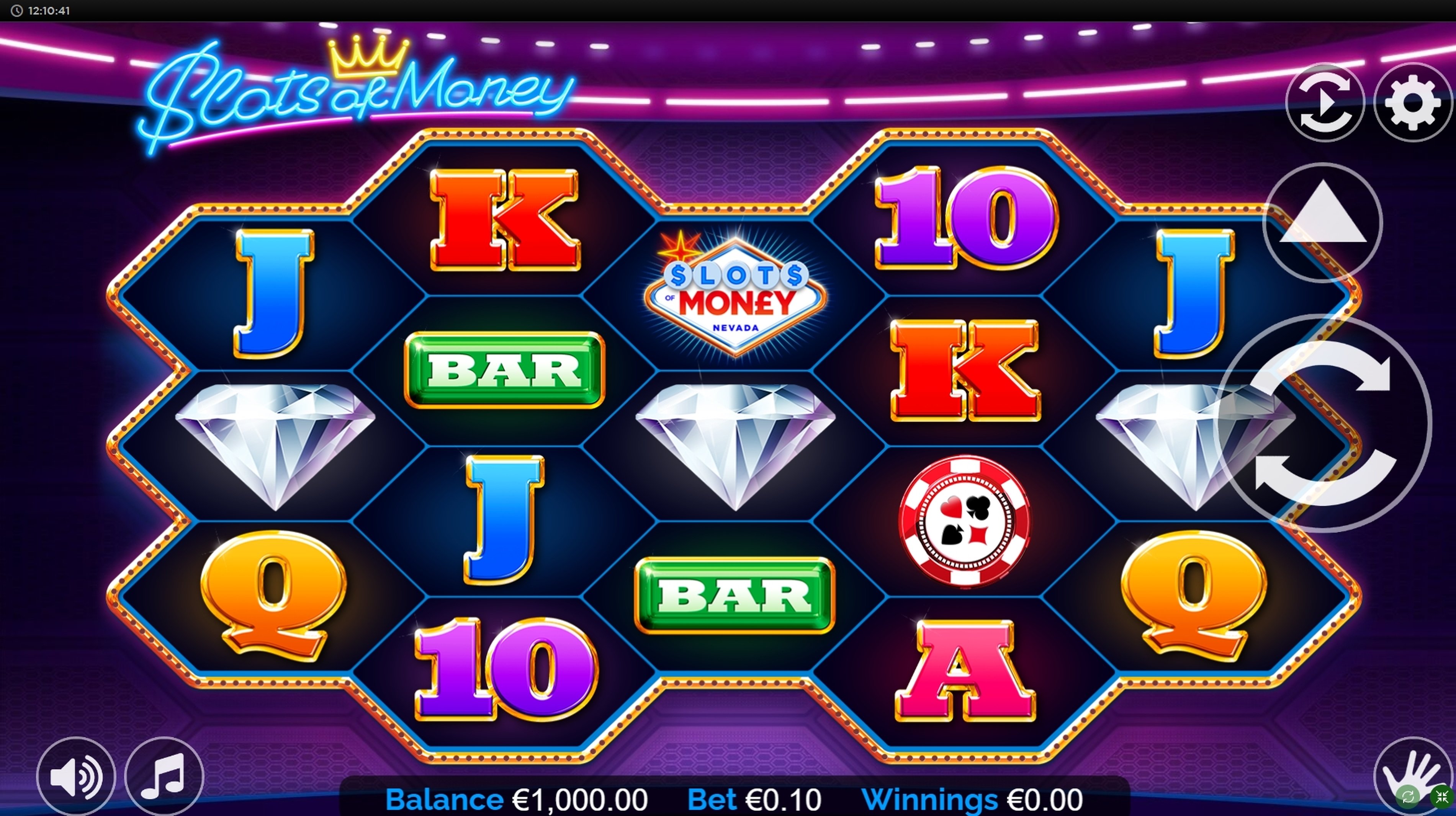 Reels in Slots of Money Slot Game by Betdigital