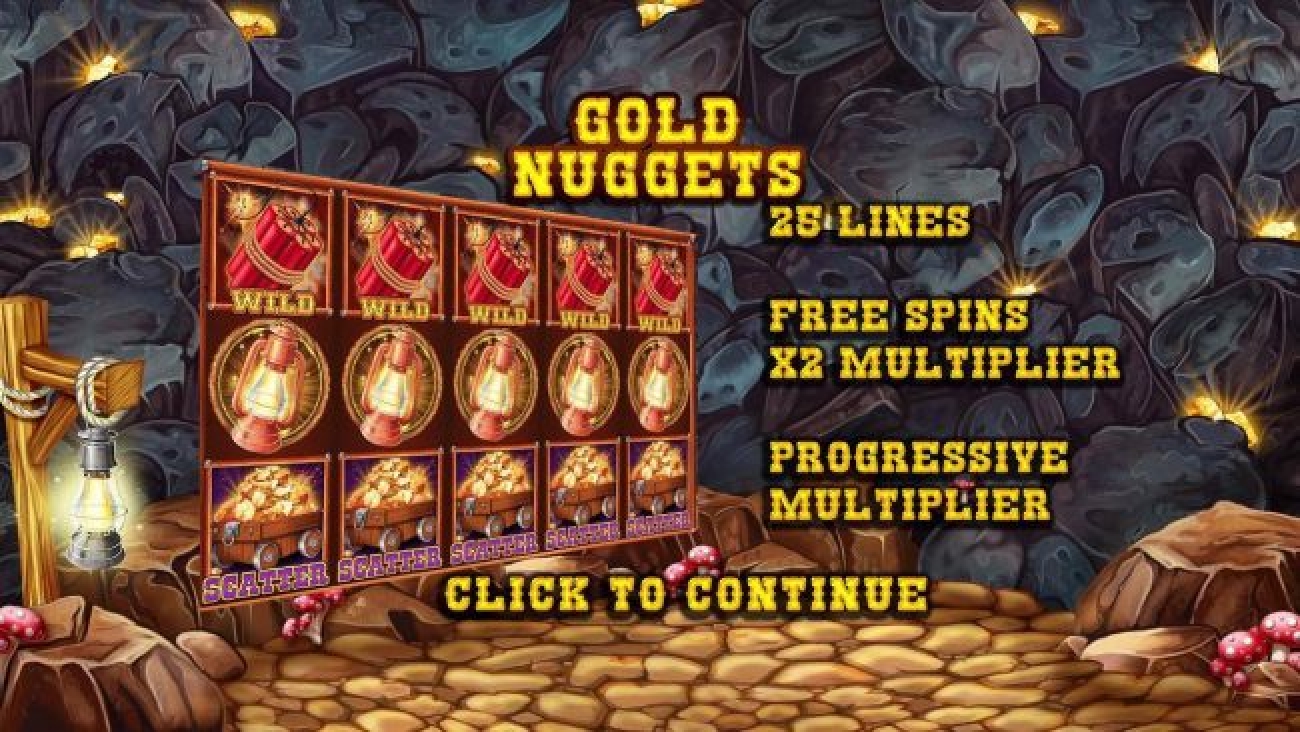 Gold Nuggets Online Slot Demo Game by betiXon