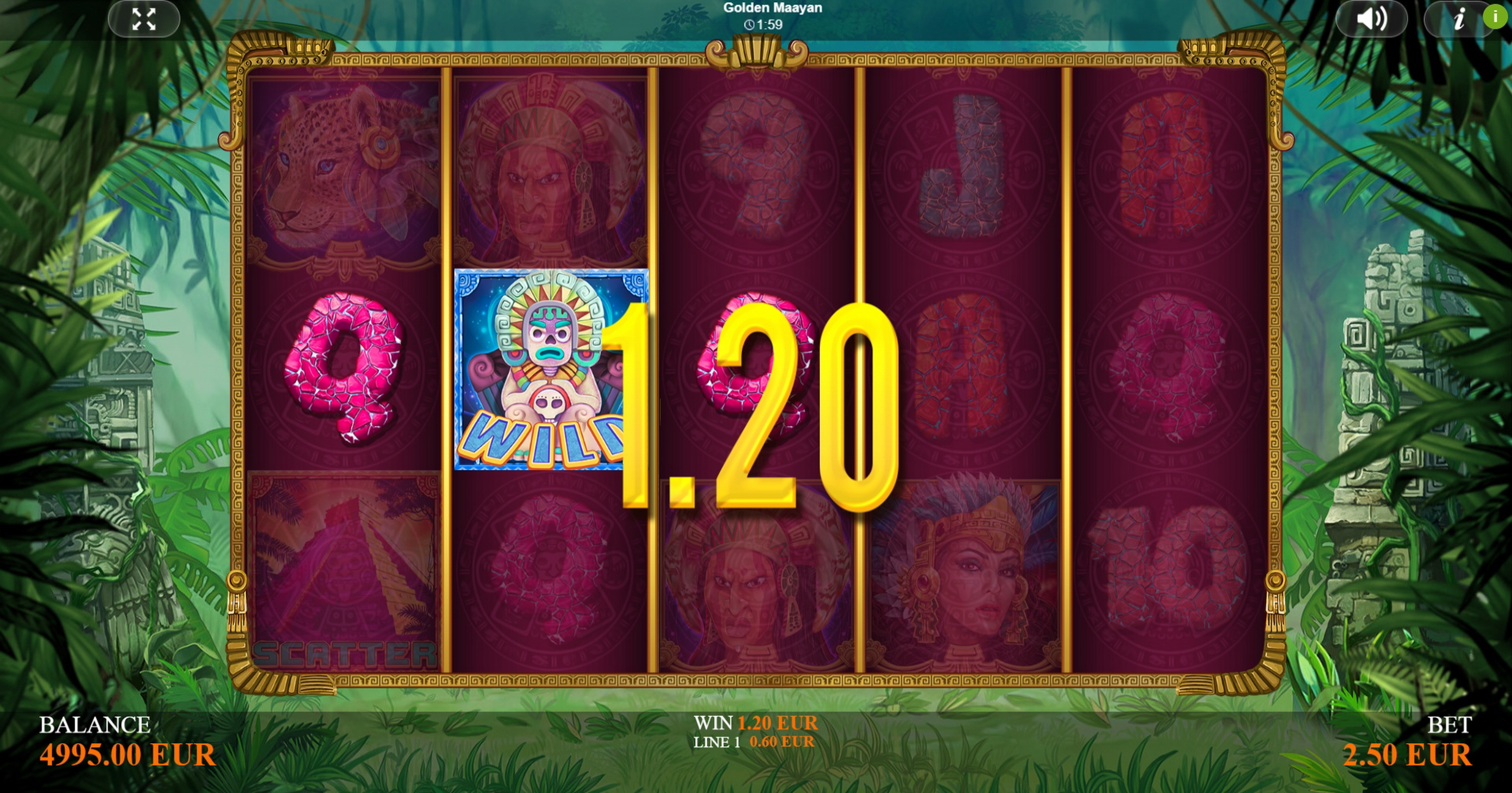 Valley of Gold Mayan™ Video Slots by IGT - Game Play Video