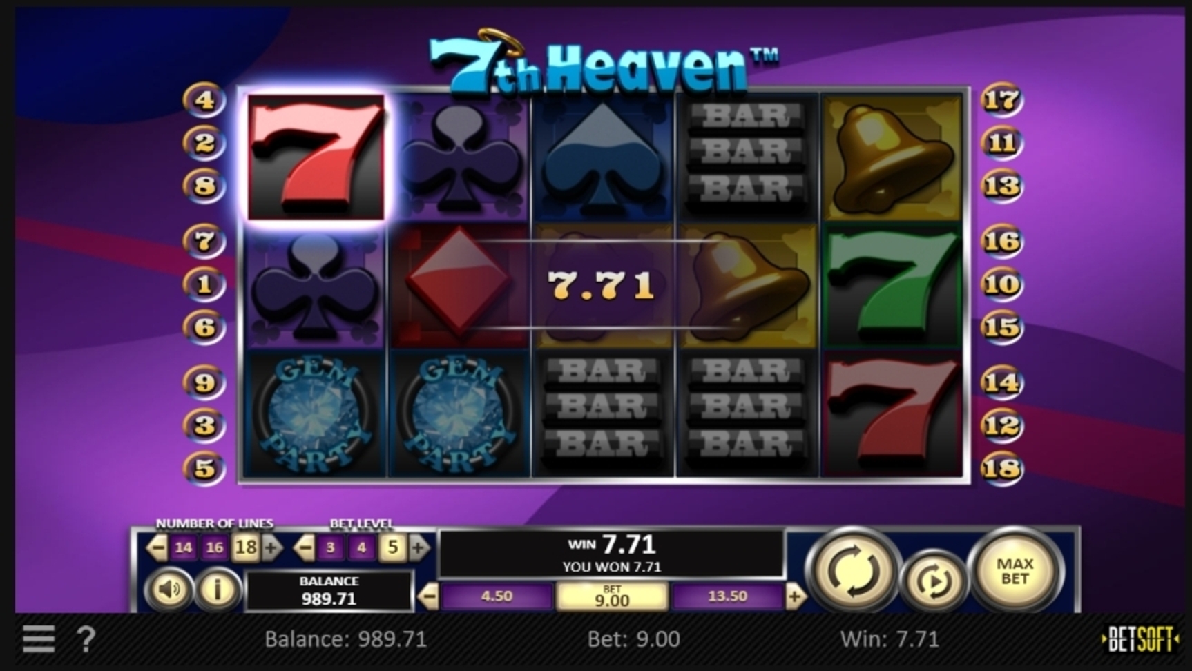 7th Heaven slot free demo game