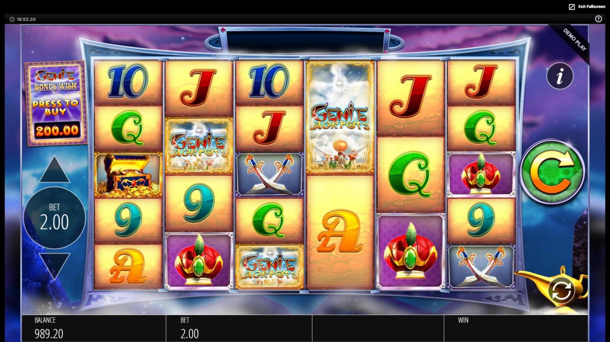 free online genie jackpot slot
