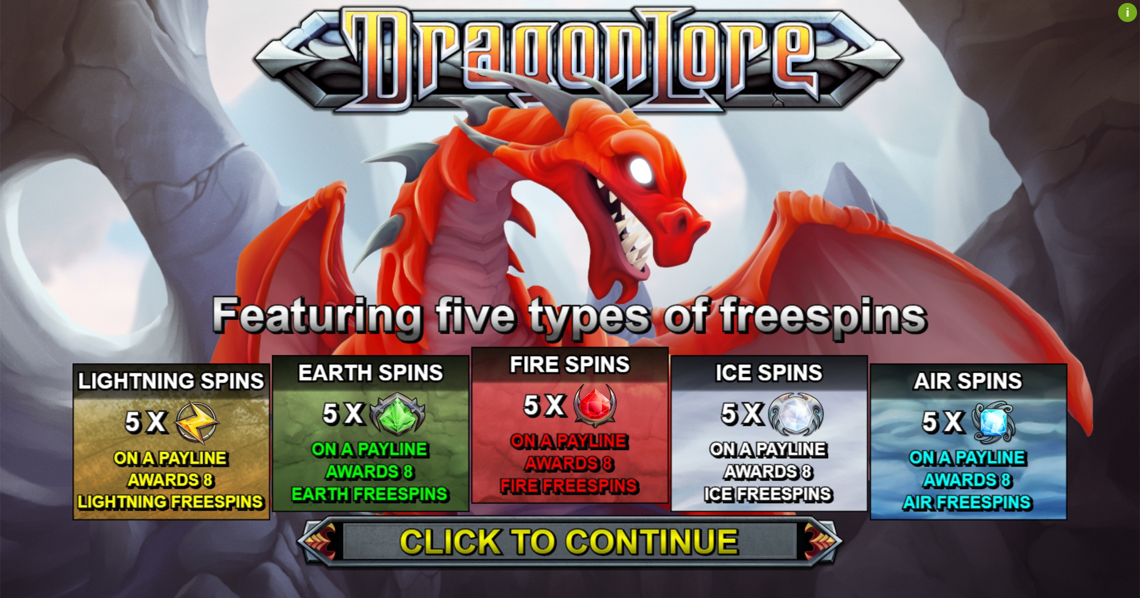 Play Dragon Lore Free Casino Slot Game by Bulletproof Games