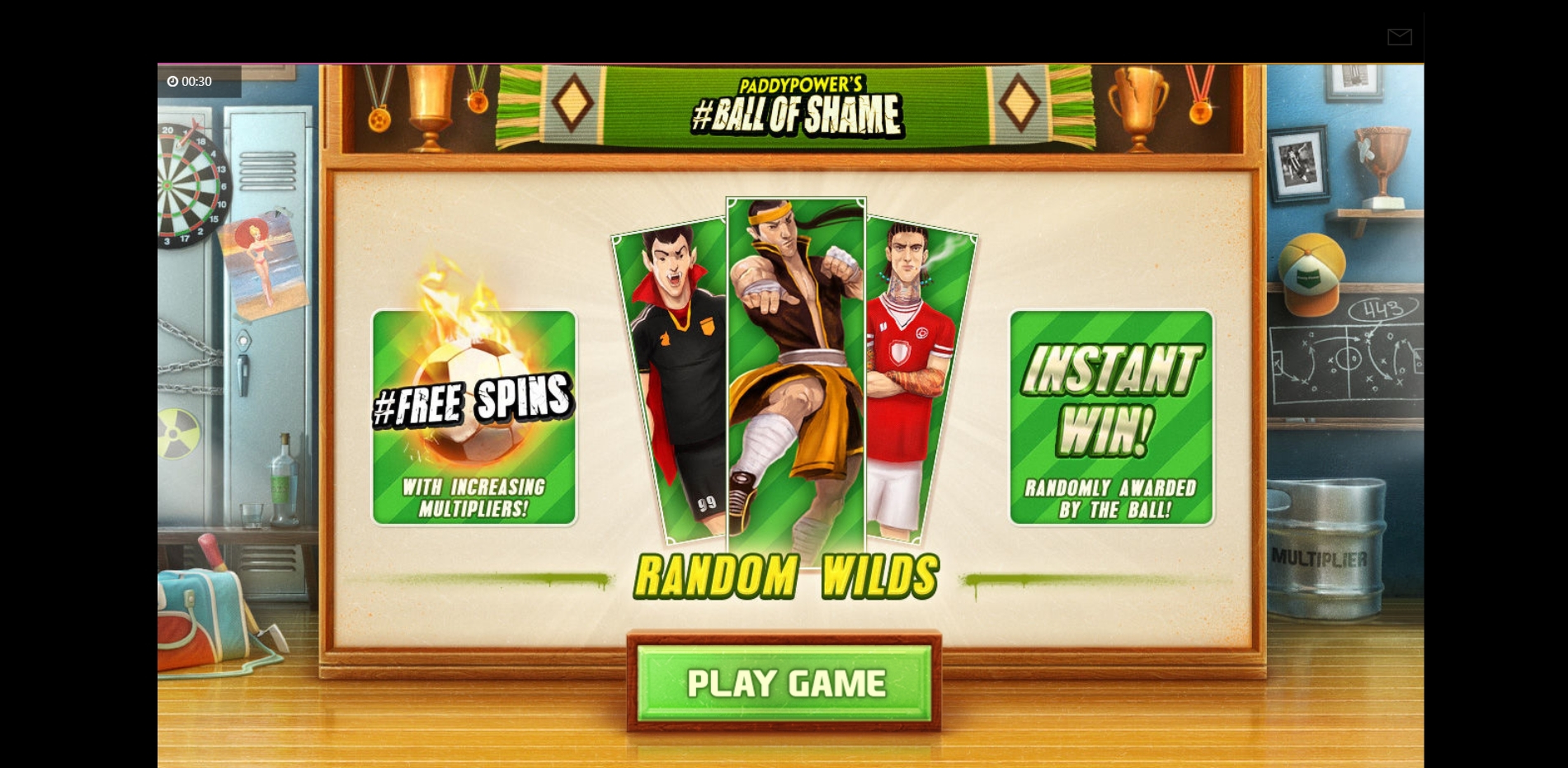 Play Ball Of Shame Free Casino Slot Game by Cayetano Gaming