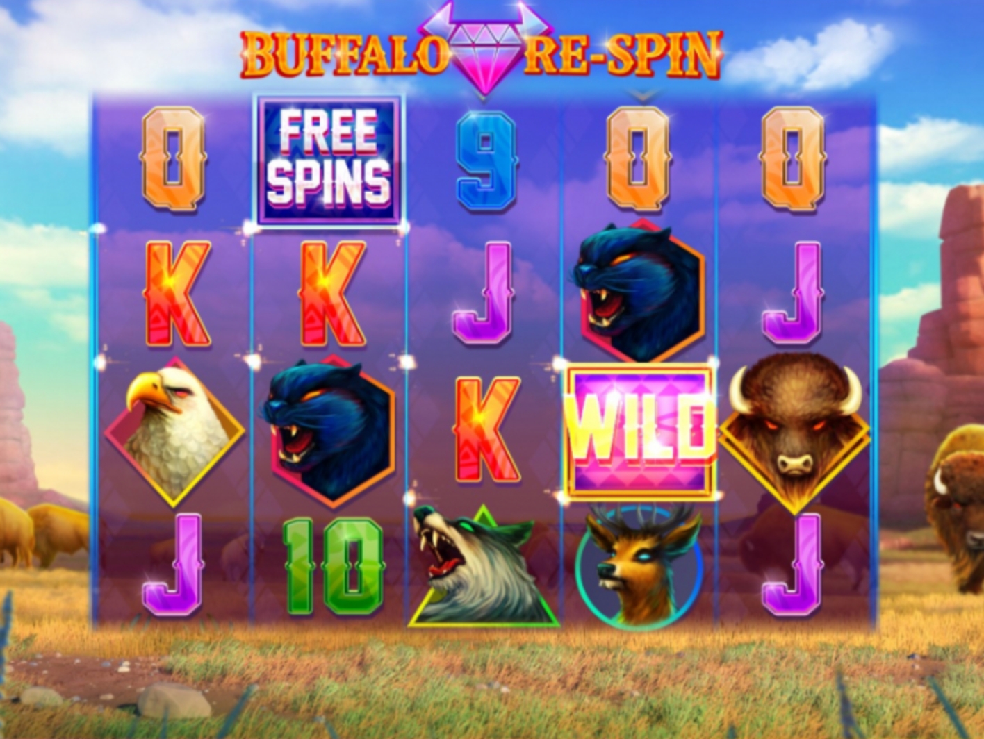 The Buffalo Respin Online Slot Demo Game by Cayetano Gaming
