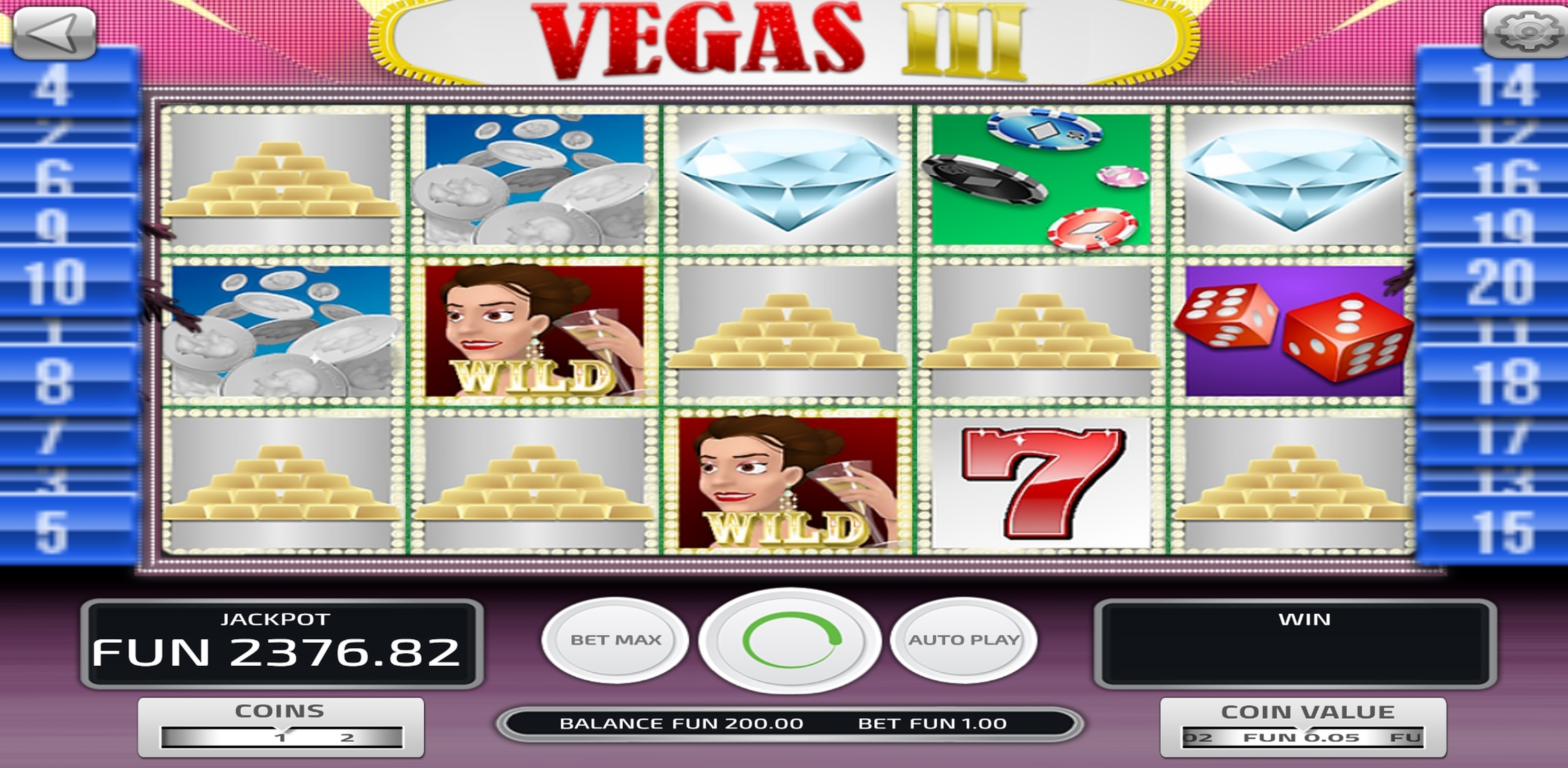 Reels in Vegas III Slot Game by Concept Gaming