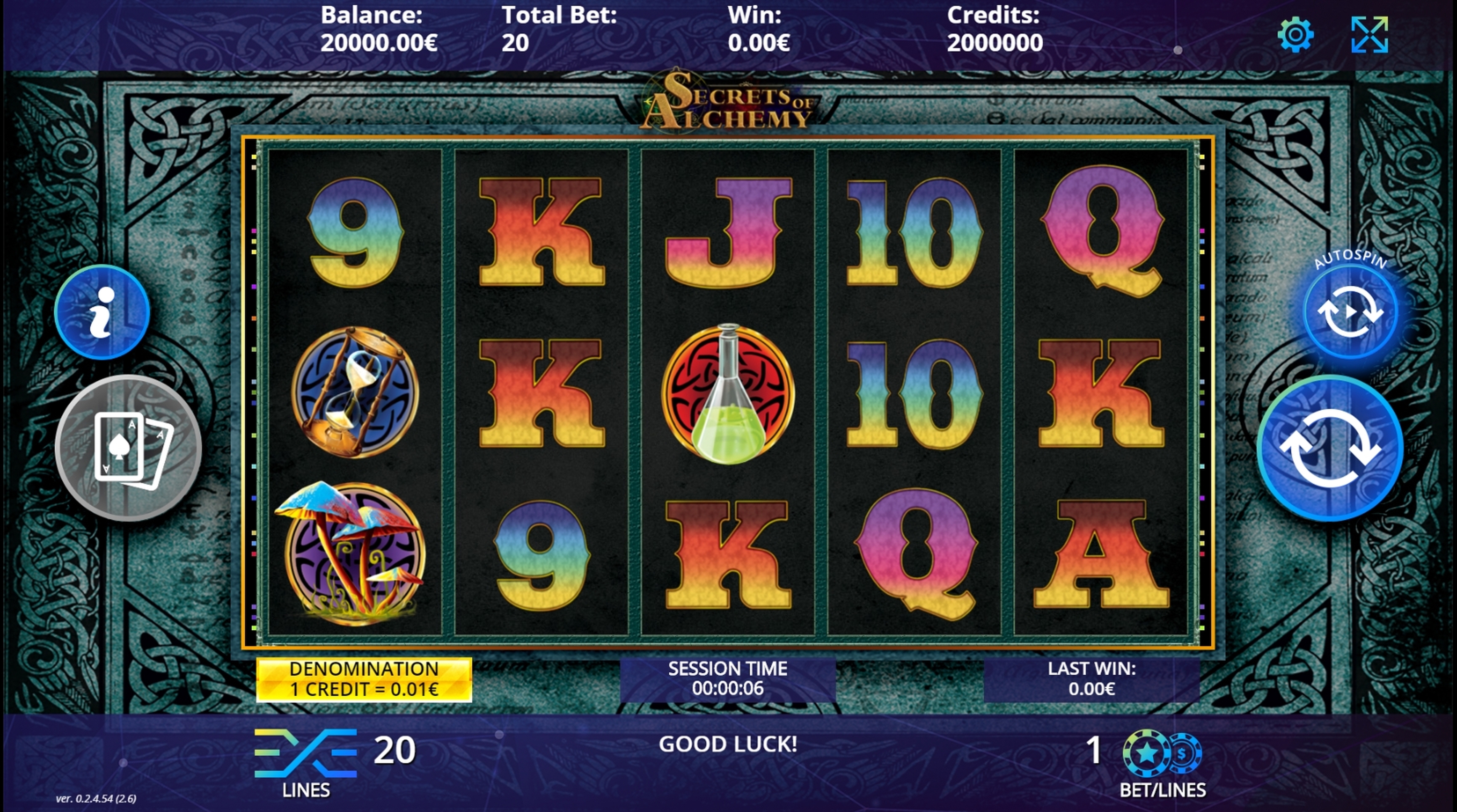 Secrets of Alchemy Slot