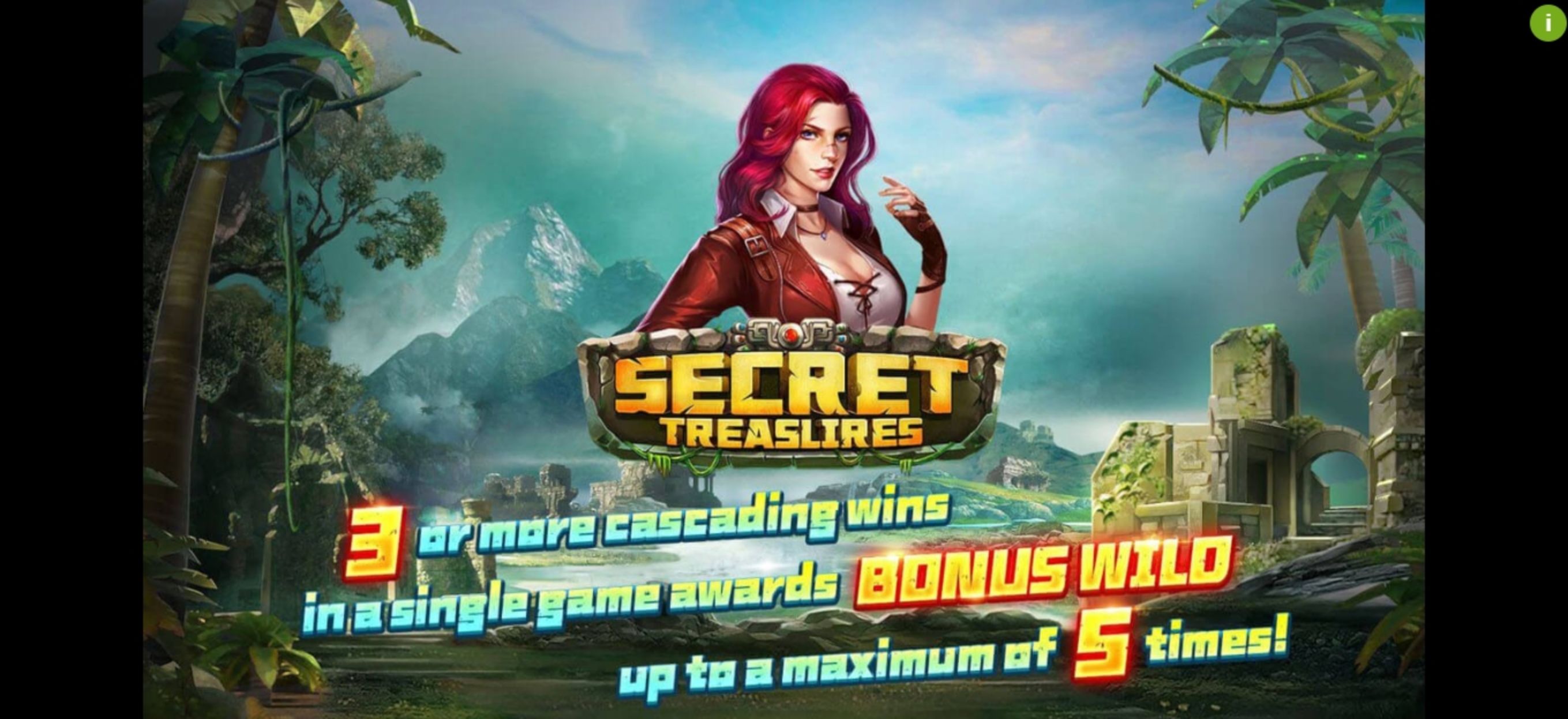Play Secret Treasures Free Casino Slot Game by Dream Tech
