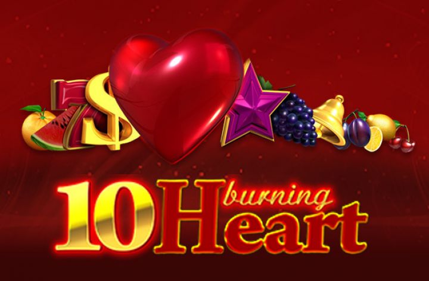 10 Burning Heart Online Slot Demo Game by EGT Interactive