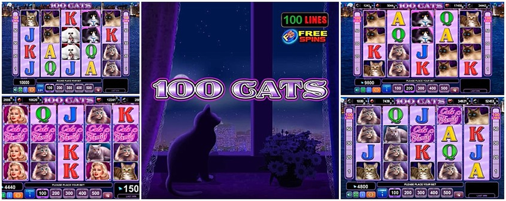 The 100 Cats Online Slot Demo Game by EGT