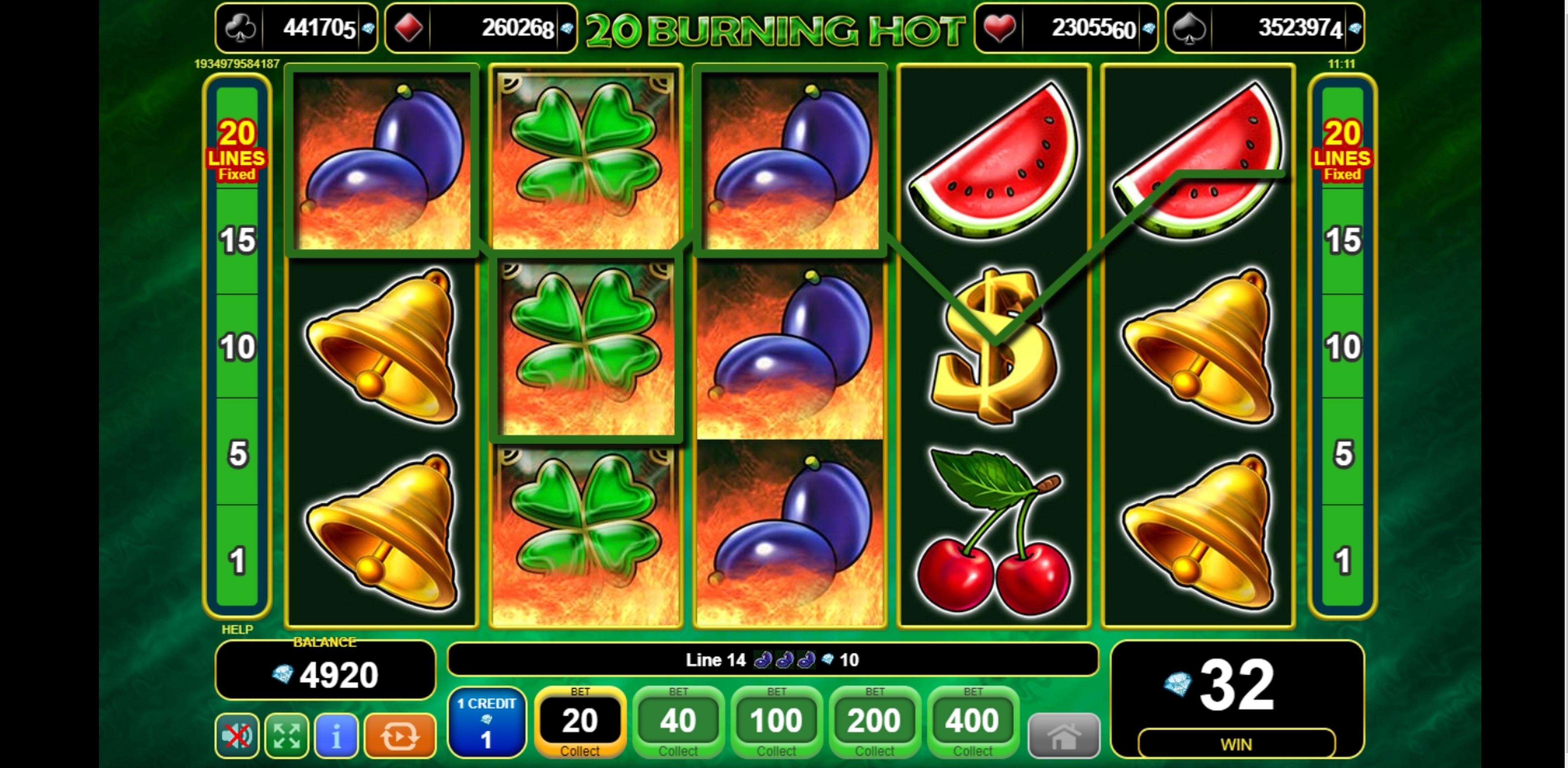 20 Burning Hot Slot Demo and Review