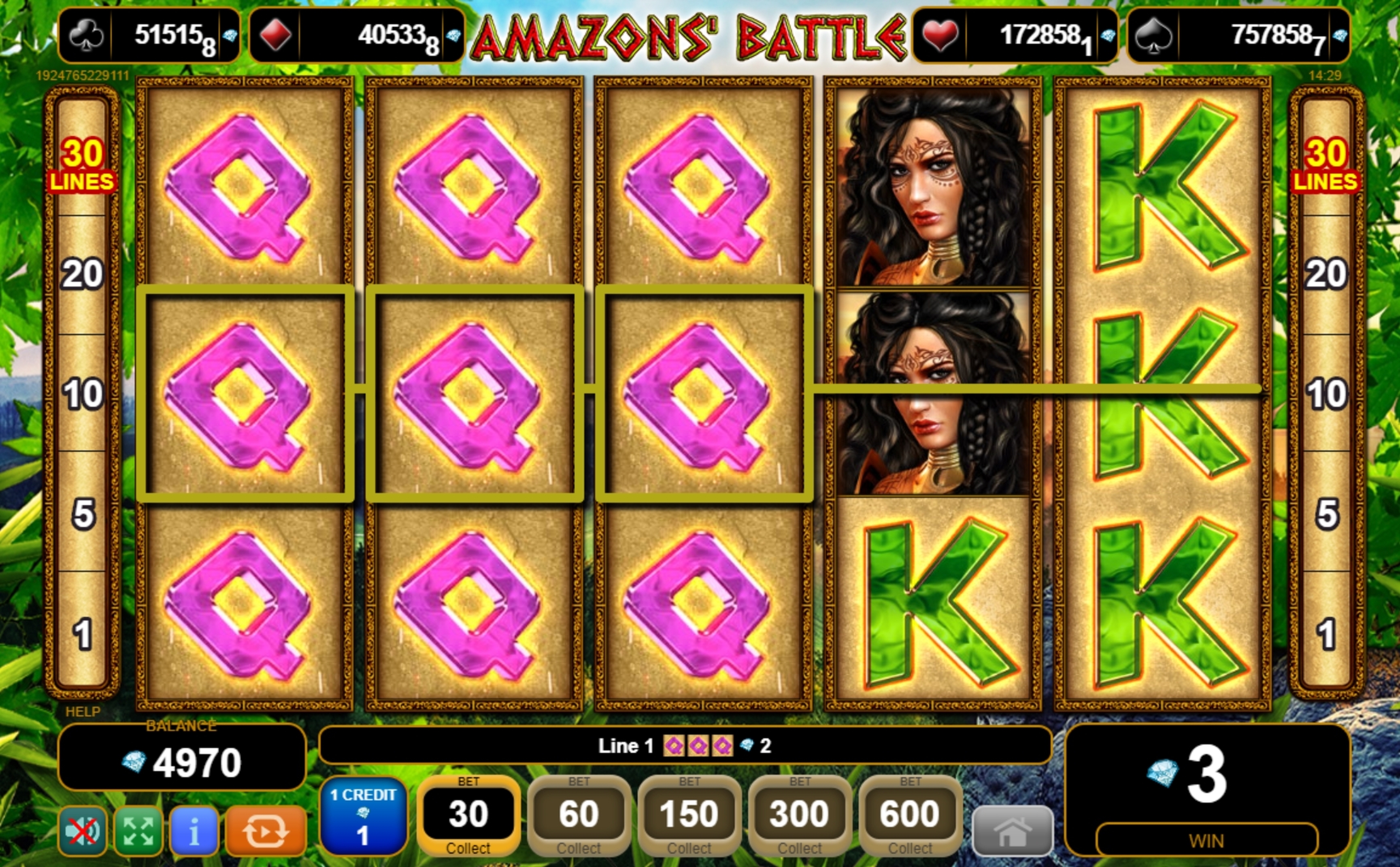 Amazons Battle Slot