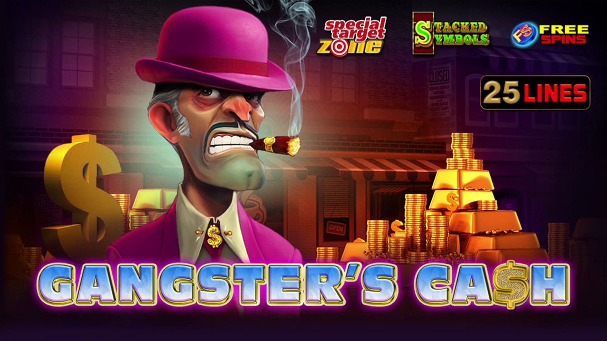 Gangster's Cash Online Slot Demo Game by EGT Interactive