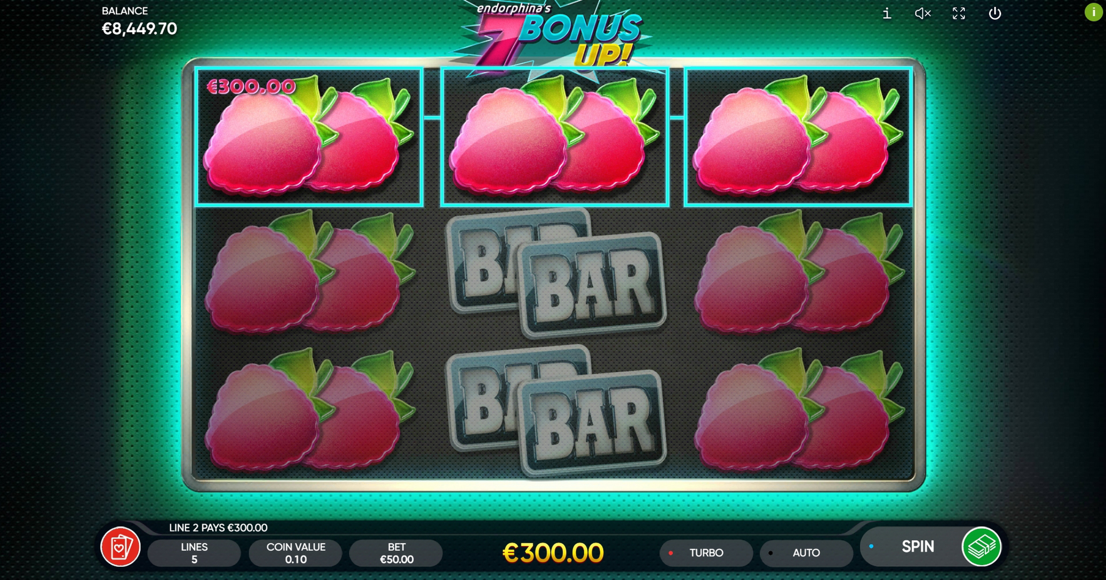 Win Money in 7 Bonus Up Free Slot Game by Endorphina