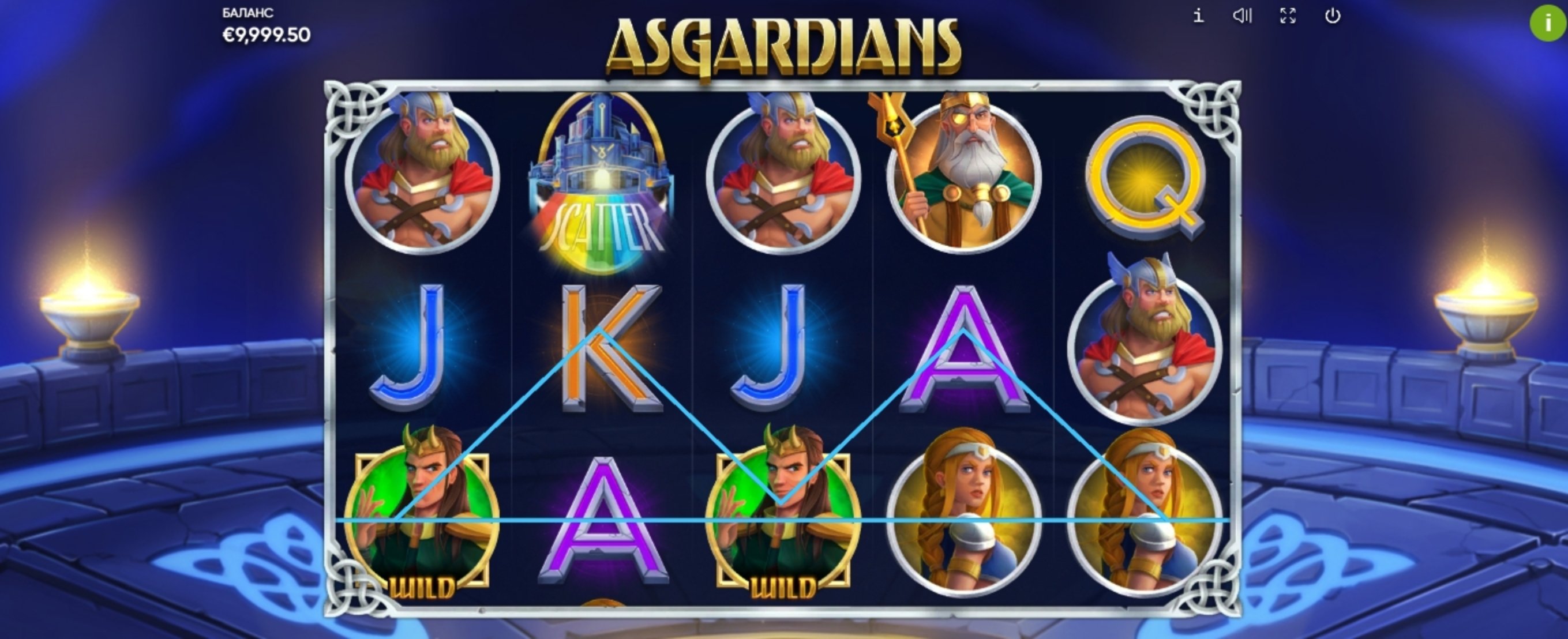 Win Money in Asgardians Free Slot Game by Endorphina