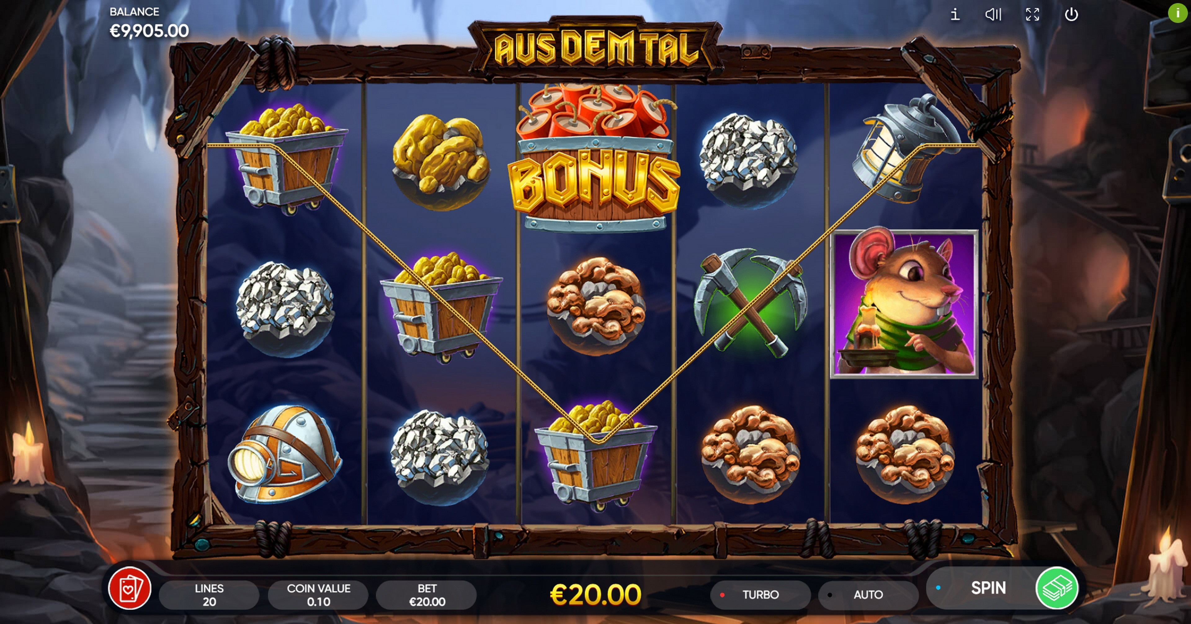 Win Money in Aus Dem Tal Free Slot Game by Endorphina