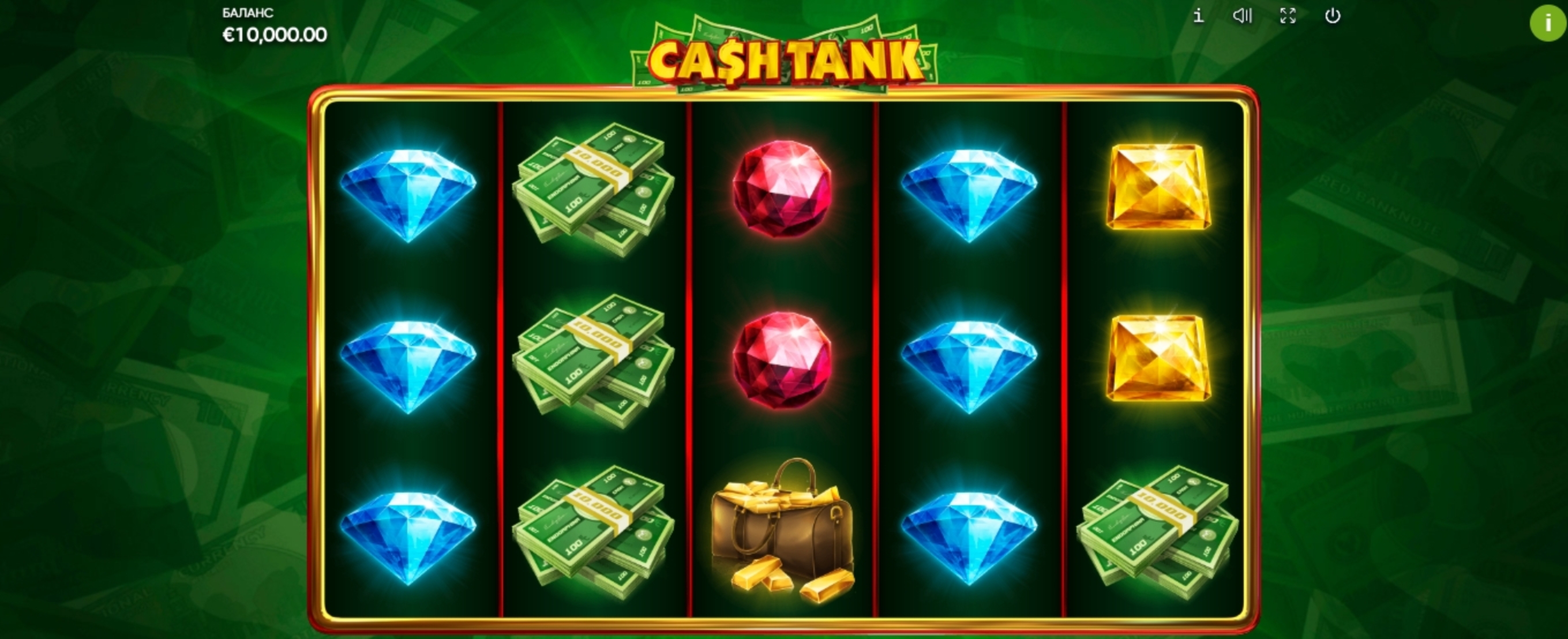 Reels in Cash Tank Slot Game by Endorphina