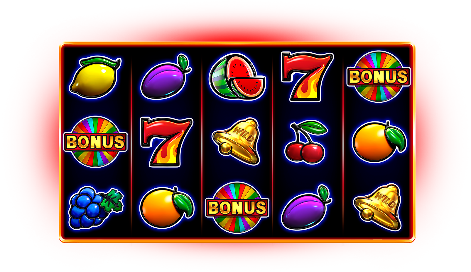Reels in Fruletta Endorphina Slot Game by Endorphina
