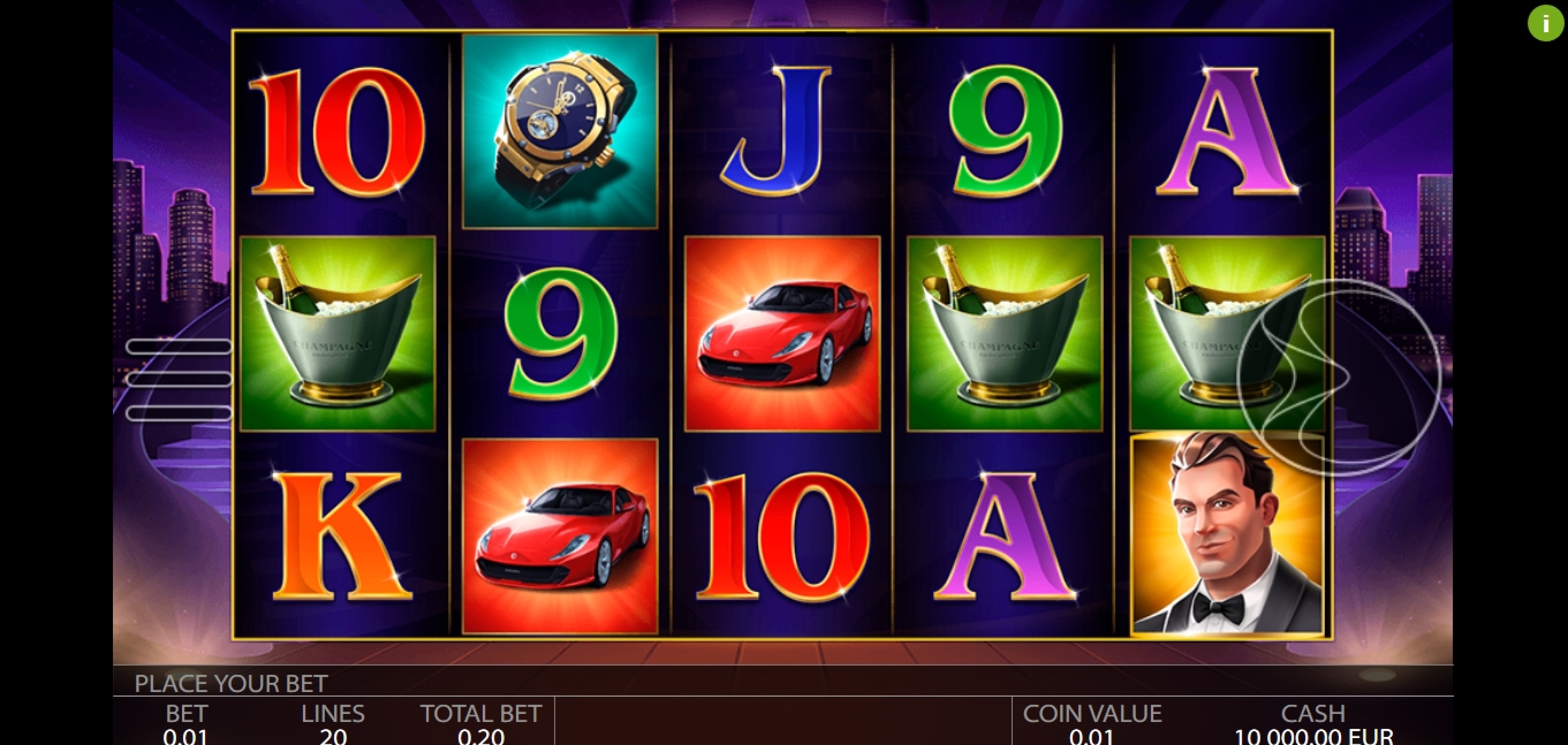 Reels in #Luxurylife Slot Game by Endorphina