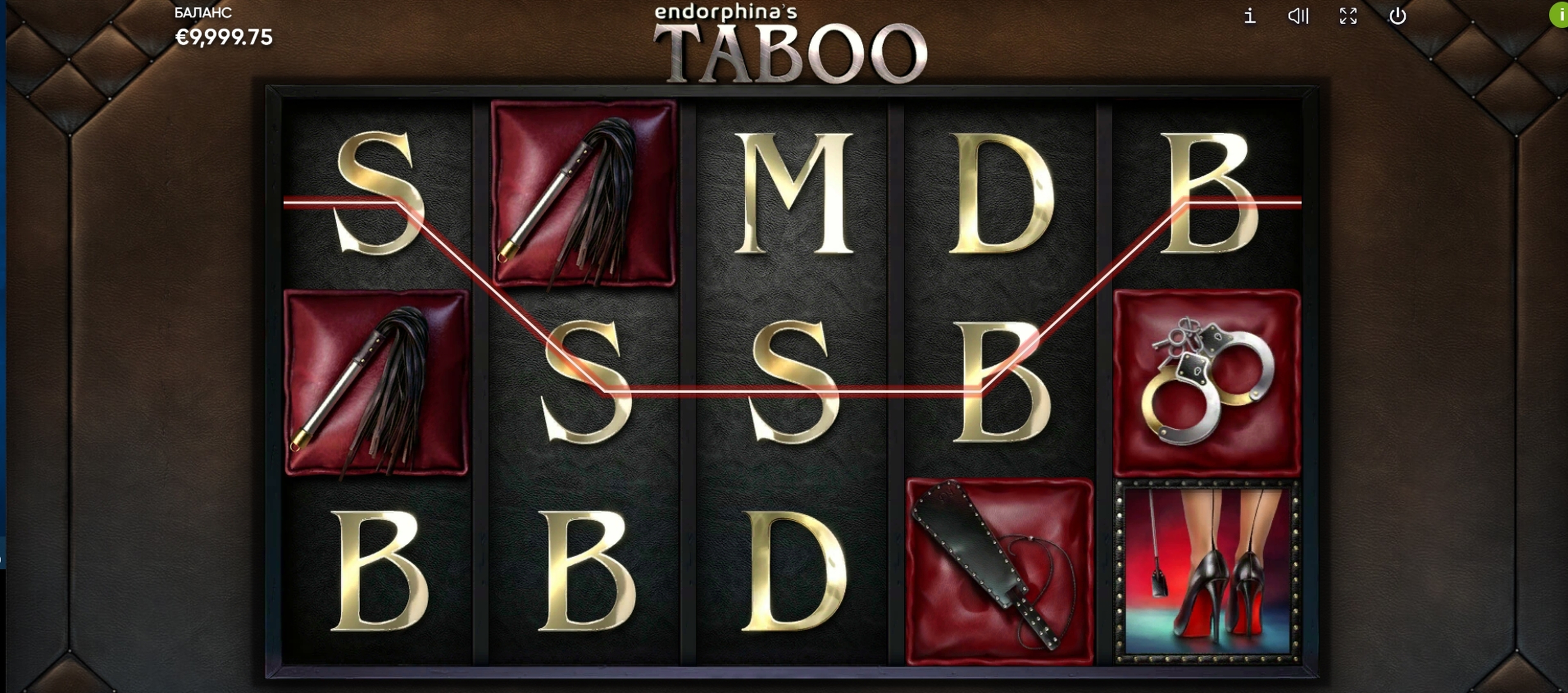 Win Money in Taboo Free Slot Game by Endorphina