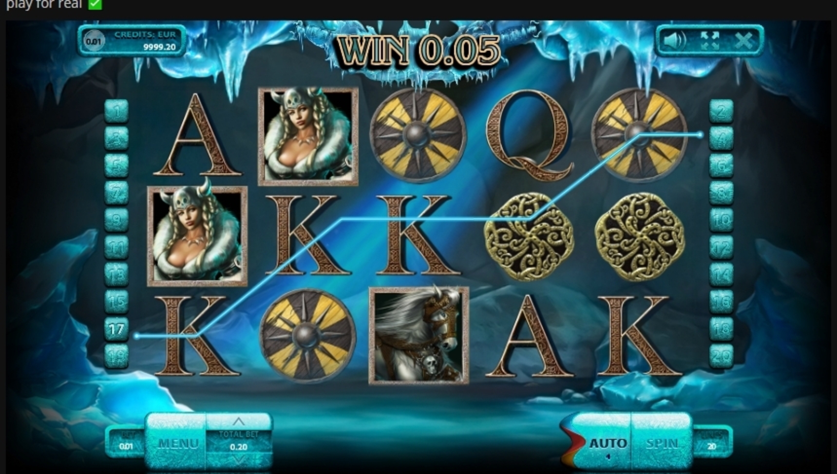 Win Money in The Vikings Free Slot Game by Endorphina