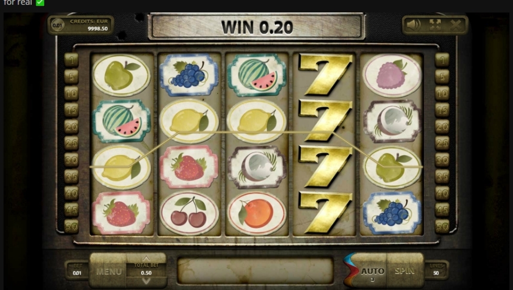 Win Money in Wild Fruits Free Slot Game by Endorphina