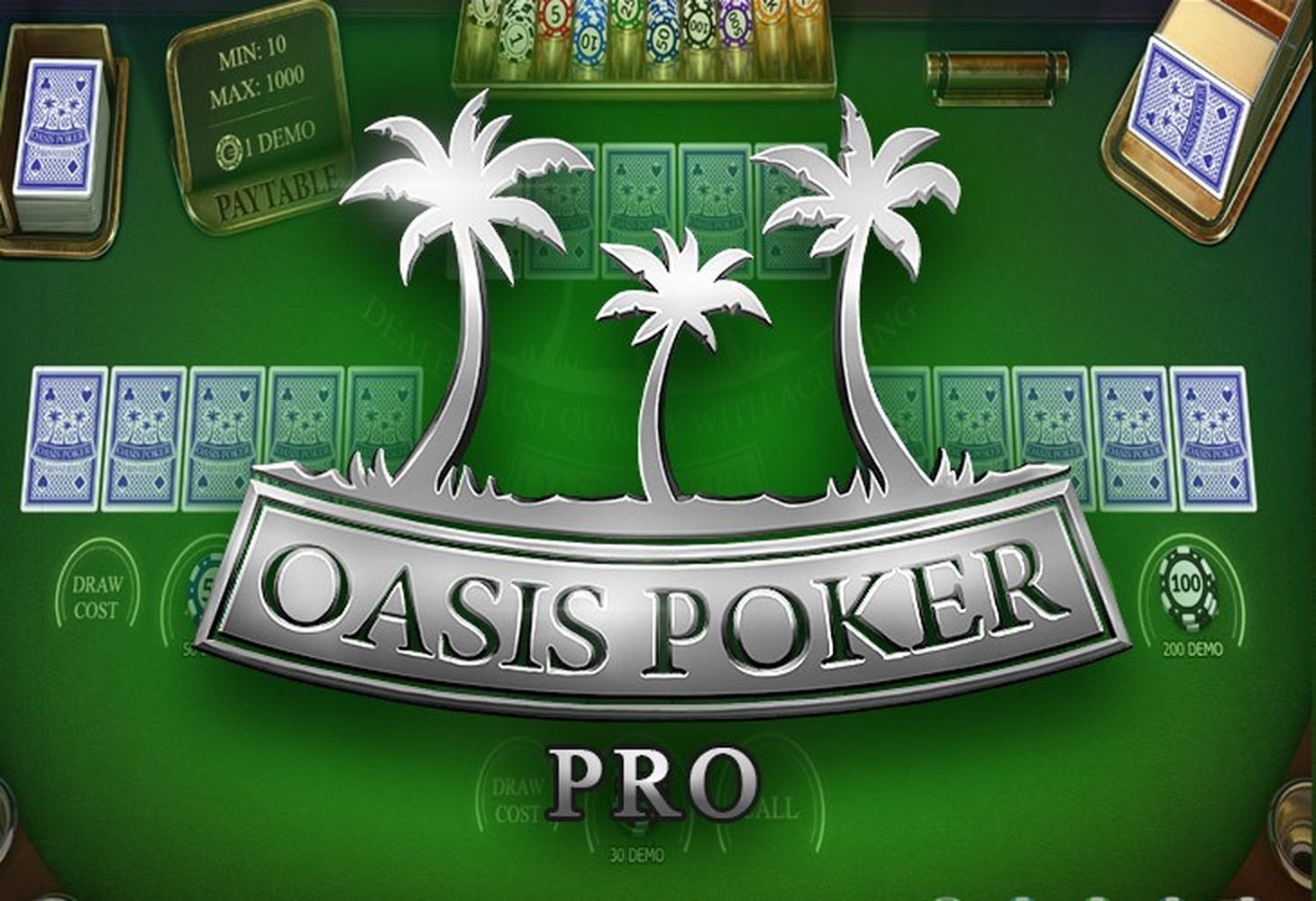 The Oasis Poker Pro Series Online Slot Demo Game by Evoplay Entertainment