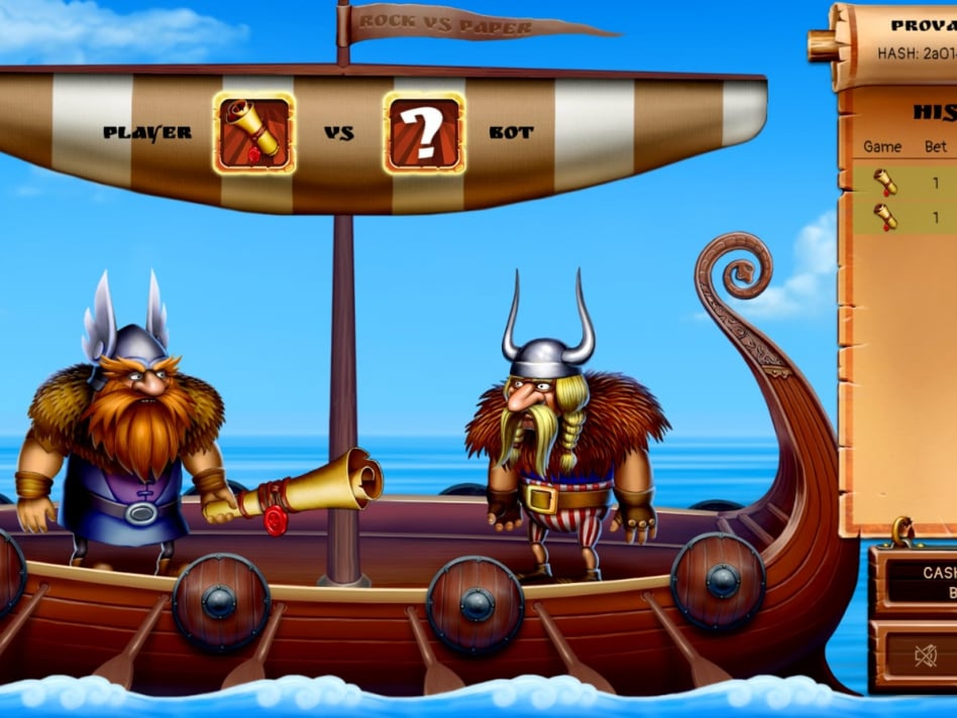 The Rock vs Paper: Viking’s mode Online Slot Demo Game by Evoplay Entertainment