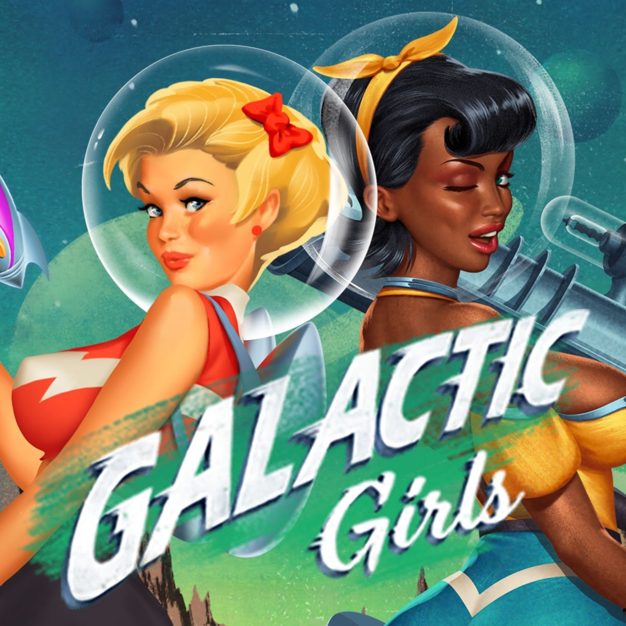 Galactic Girls Online Slot Demo Game by EYECON