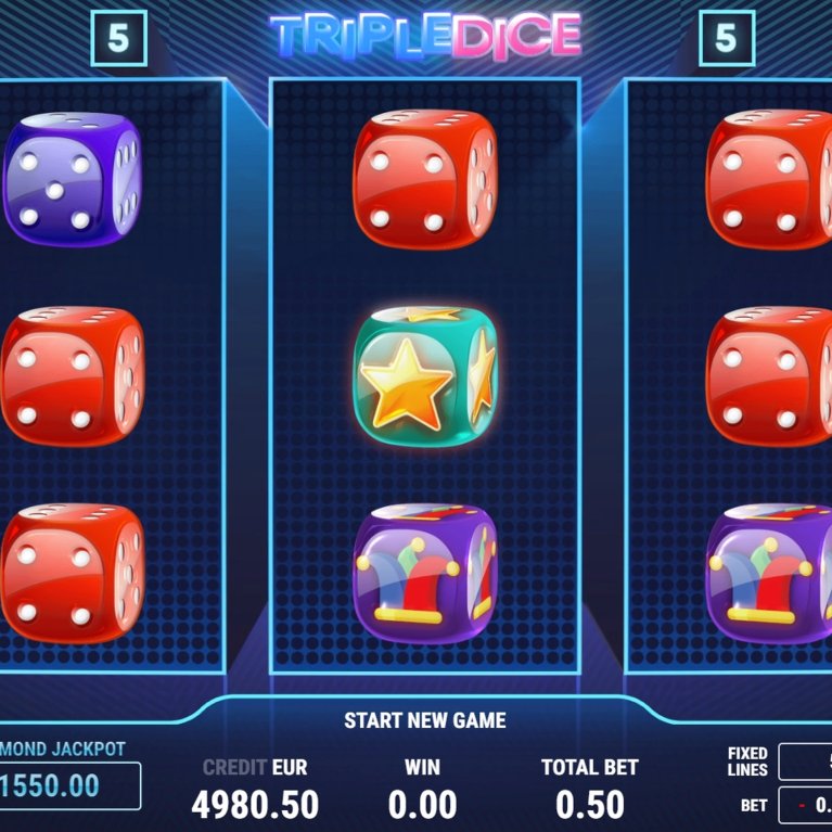 Triple Dice Slot Machine Online by Fazi Review & FREE Demo Play