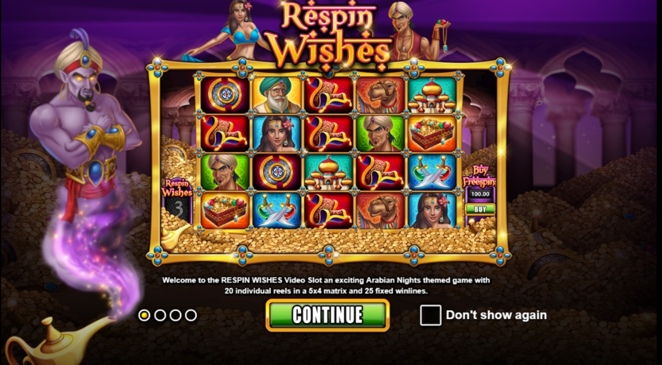 Play Respin Wishes Free Casino Slot Game by Games Inc