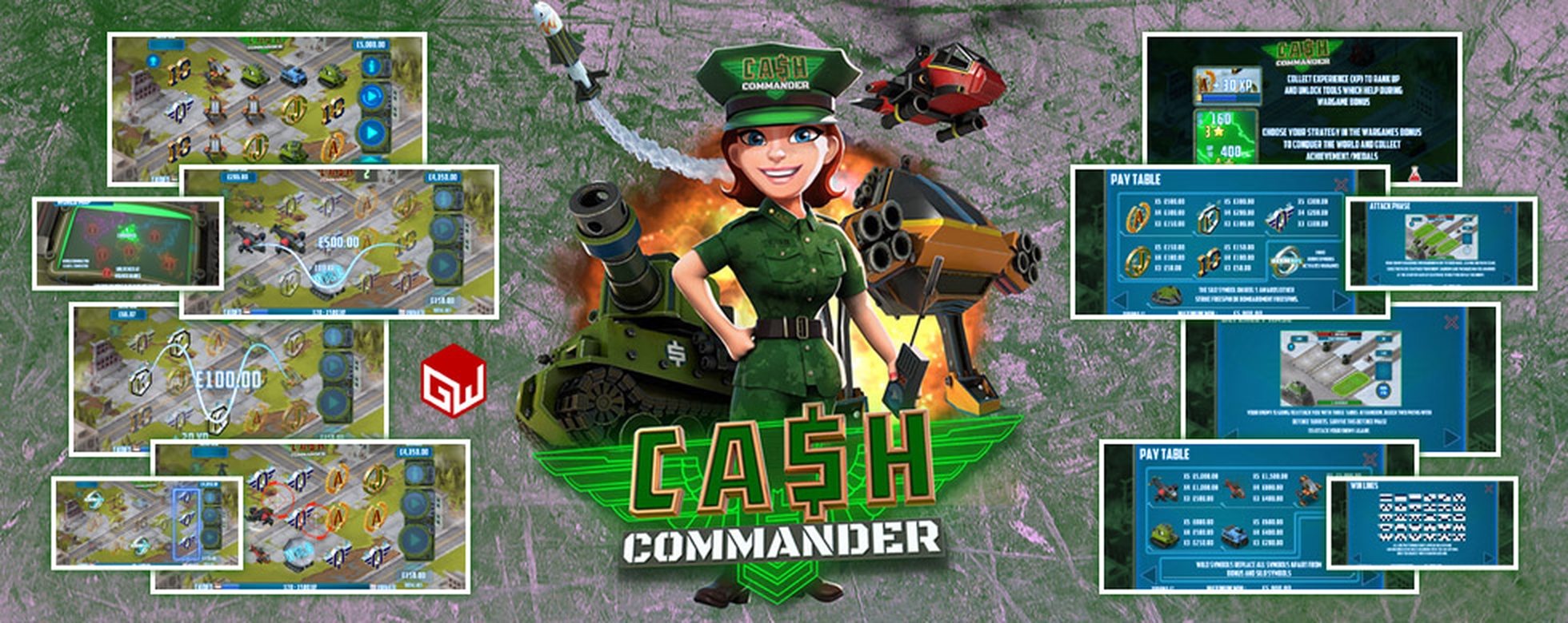 Cash Commander Online Slot Demo Game by Games Warehouse
