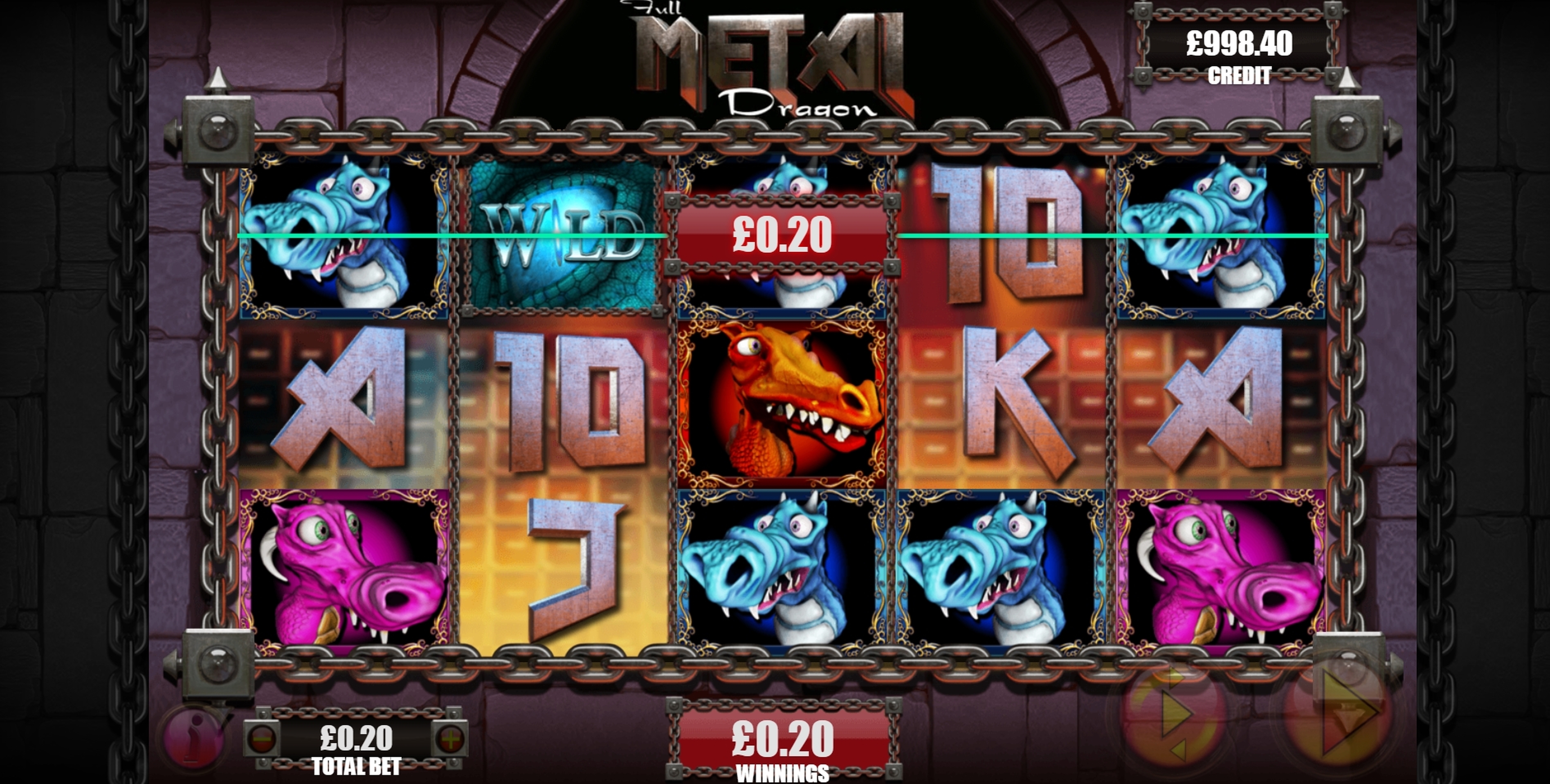 Win Money in Full Metal Dragon Free Slot Game by Games Warehouse