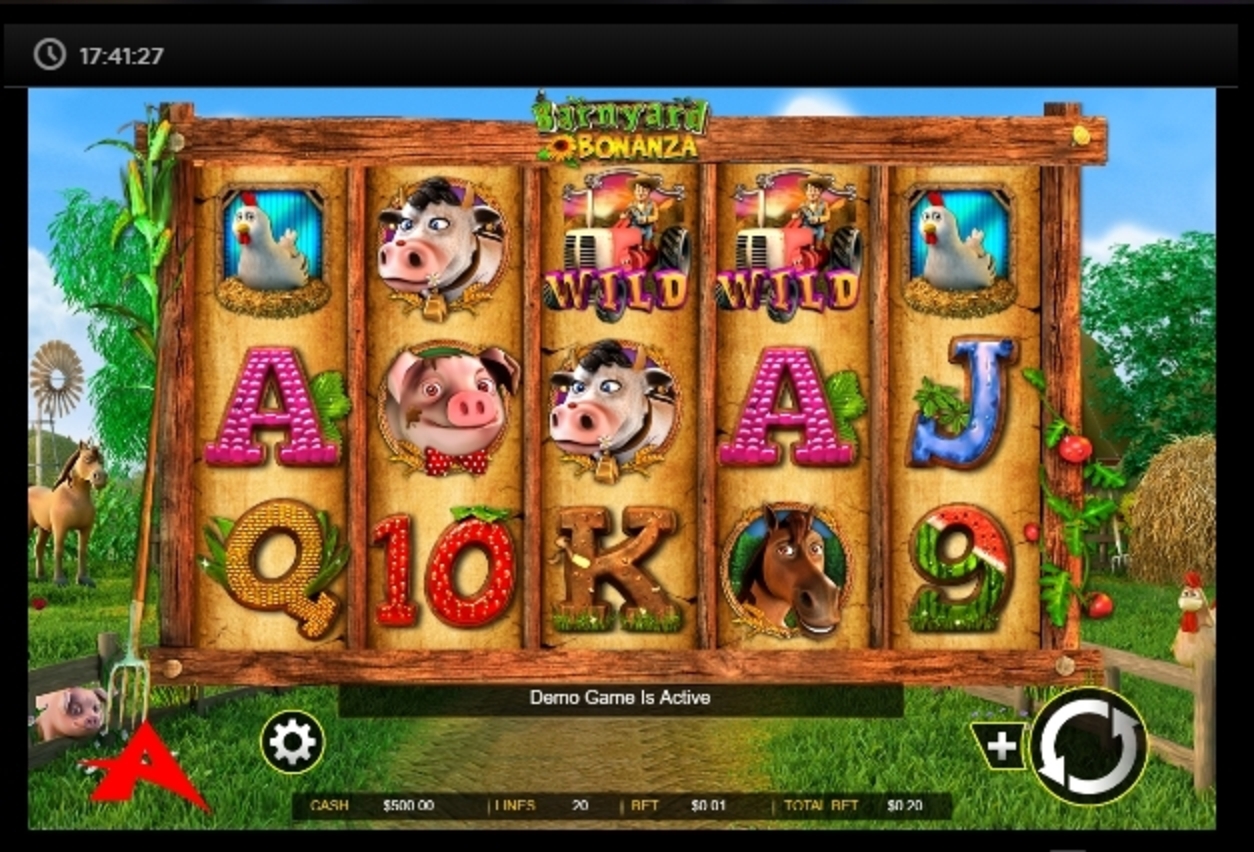 Reels in Barnyard Bonanza Slot Game by Gamesys